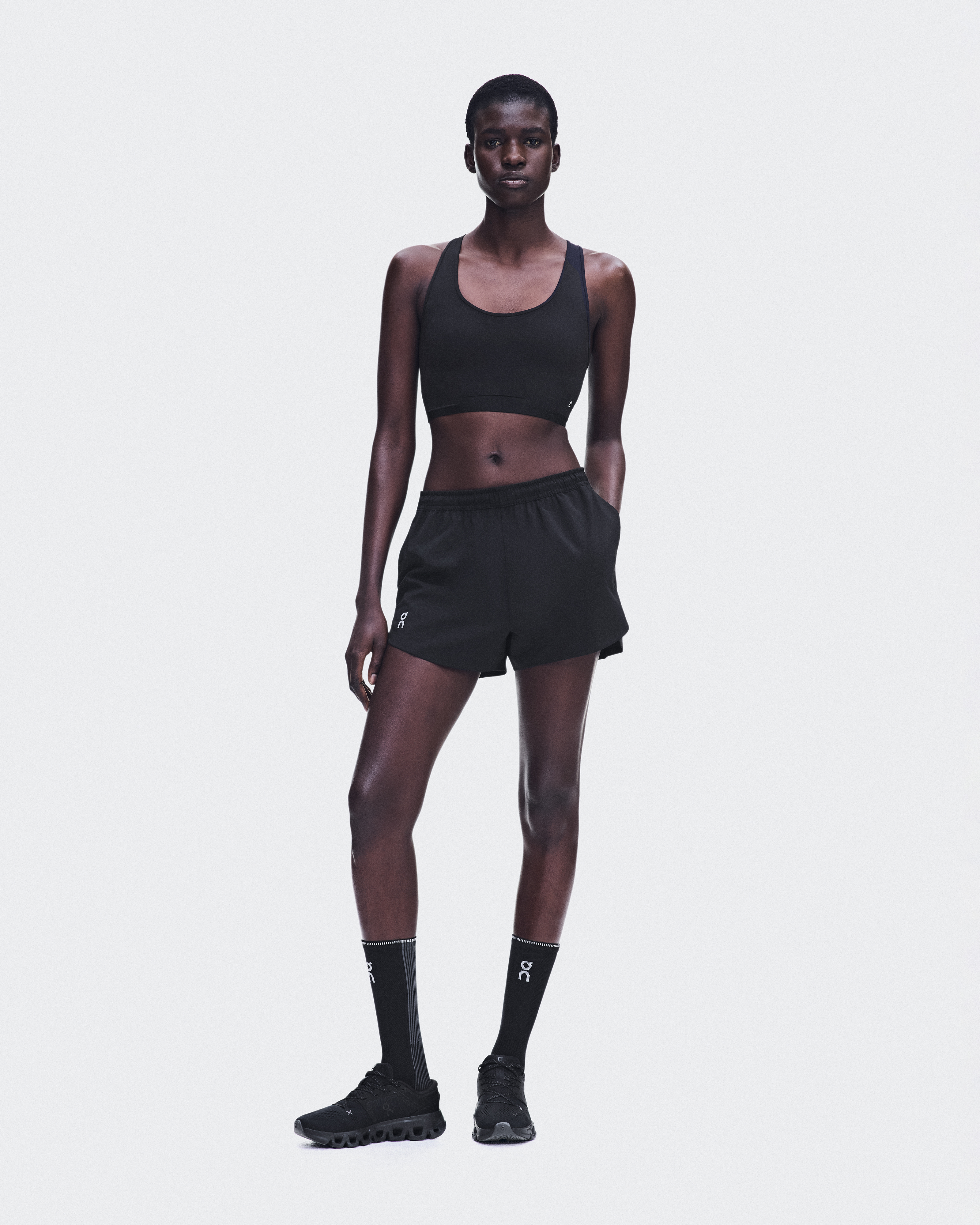 Train Shorts 3" - Black