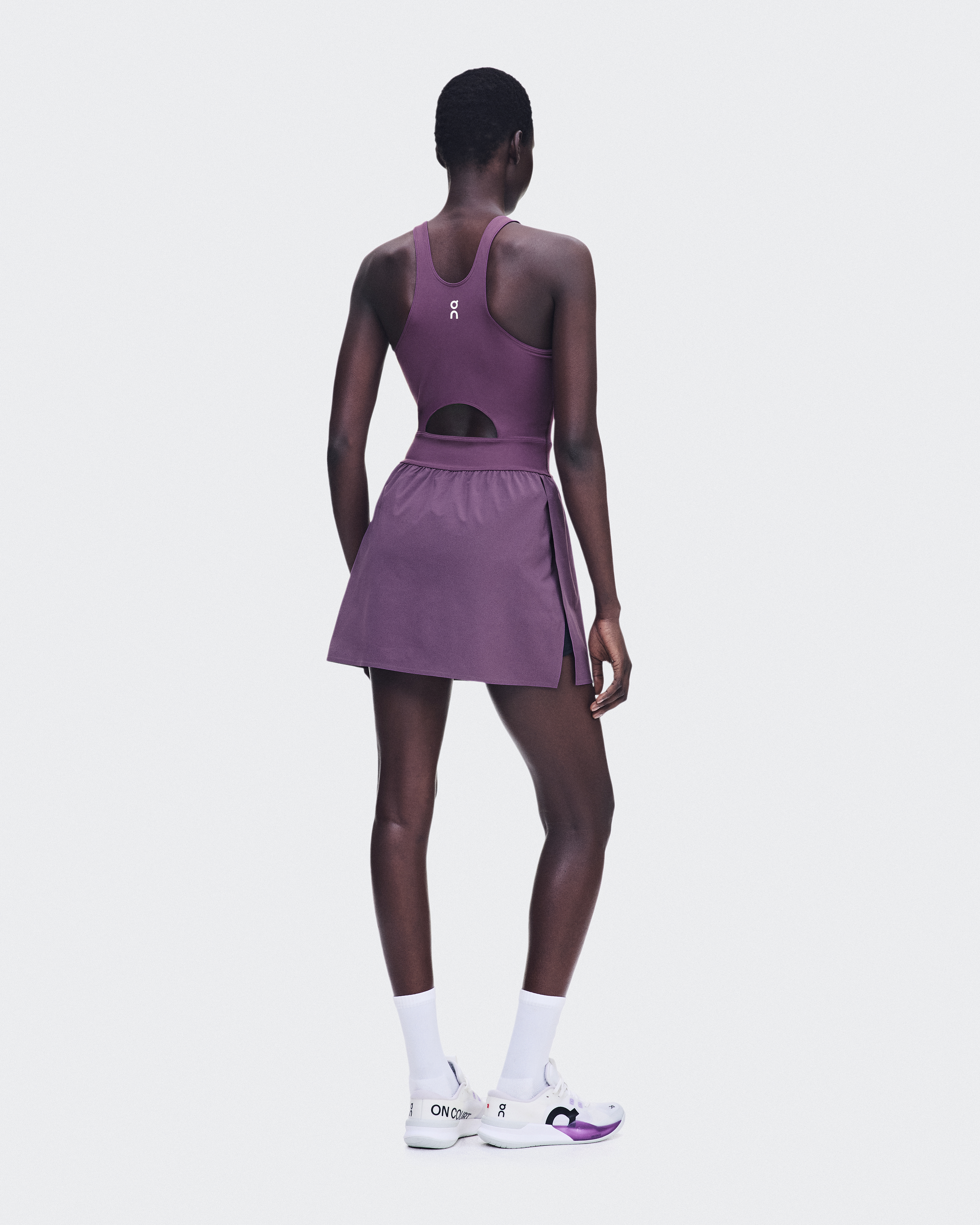 Court Dress Split - Cassis