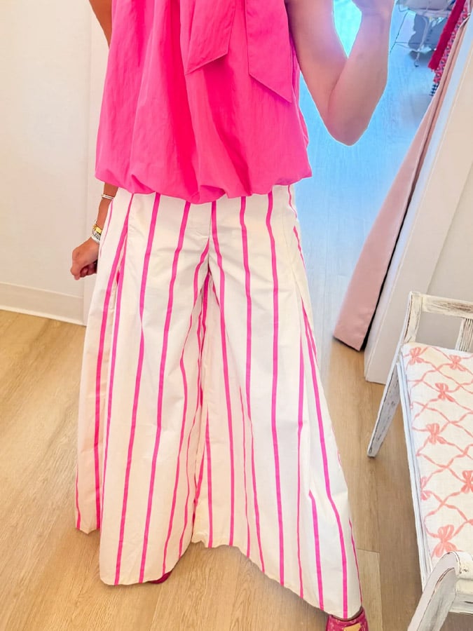✨Fashionable Vacation Striped Print Loose Pants