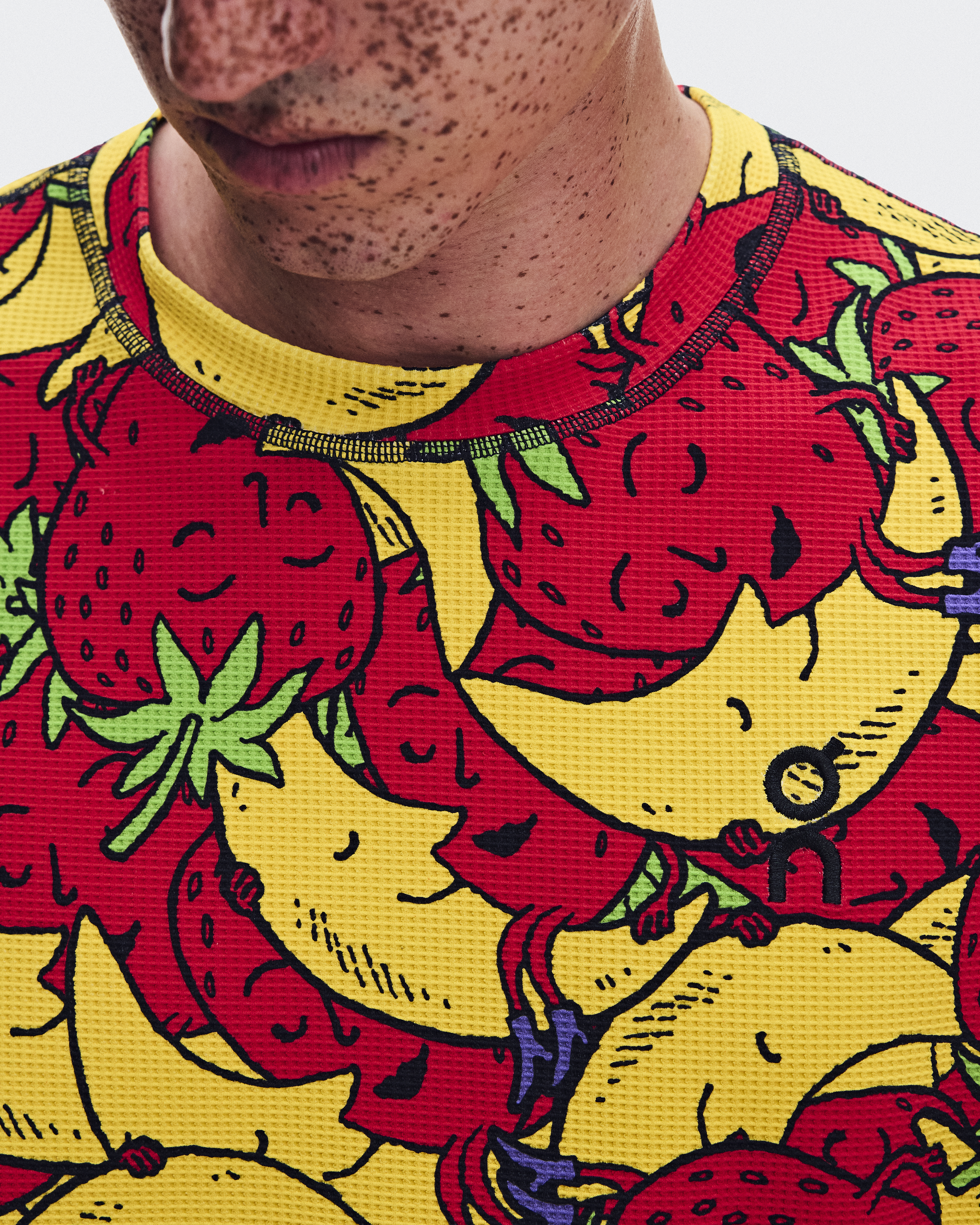 Waffle Long-T SHG - Dandelion | Red