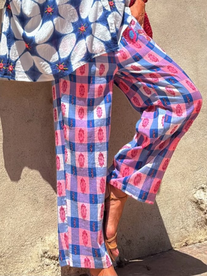 ✨Stylish Printed Loose-Fit Vacation Trousers