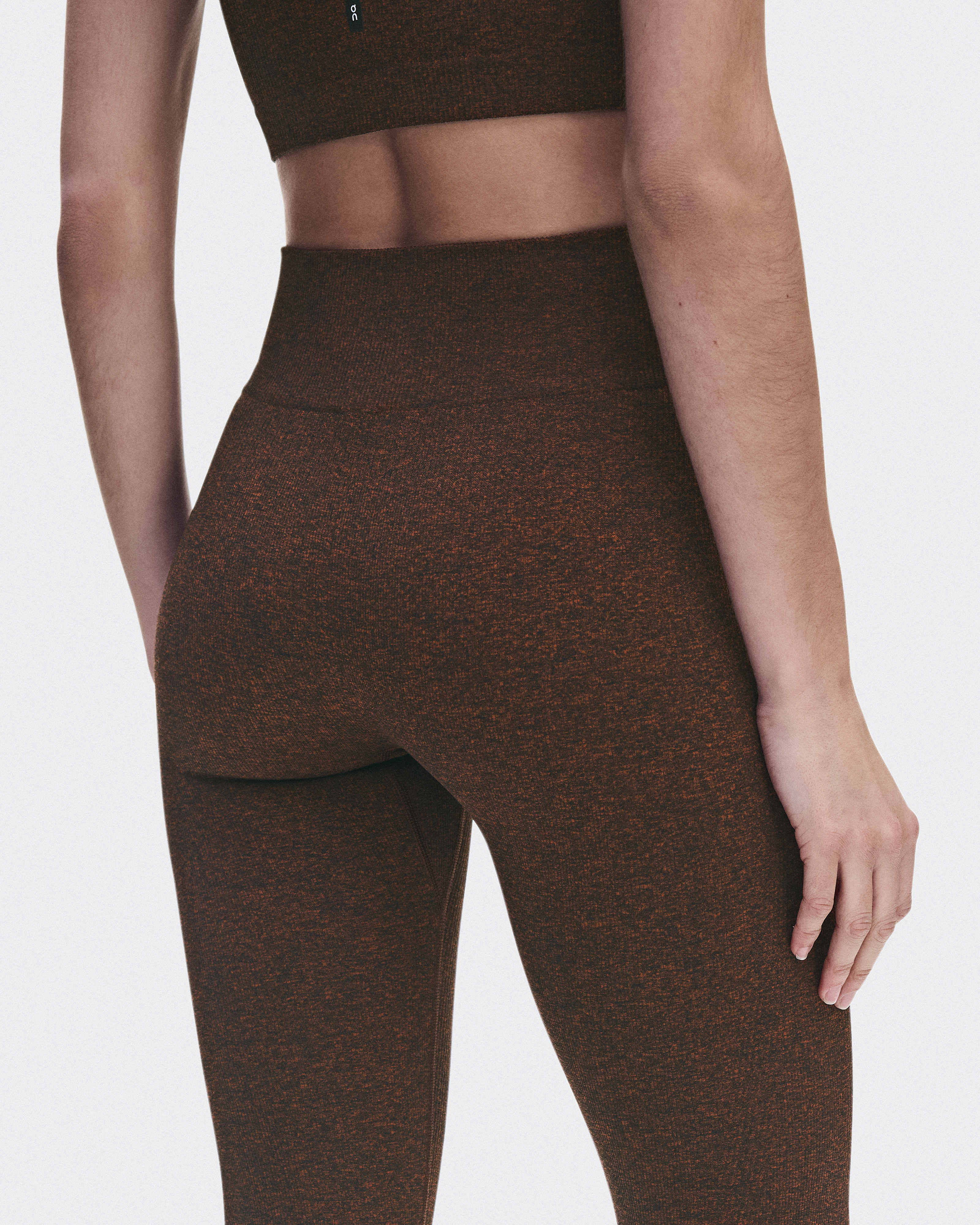 Studio Knit Leggings - Cinnamon Heather