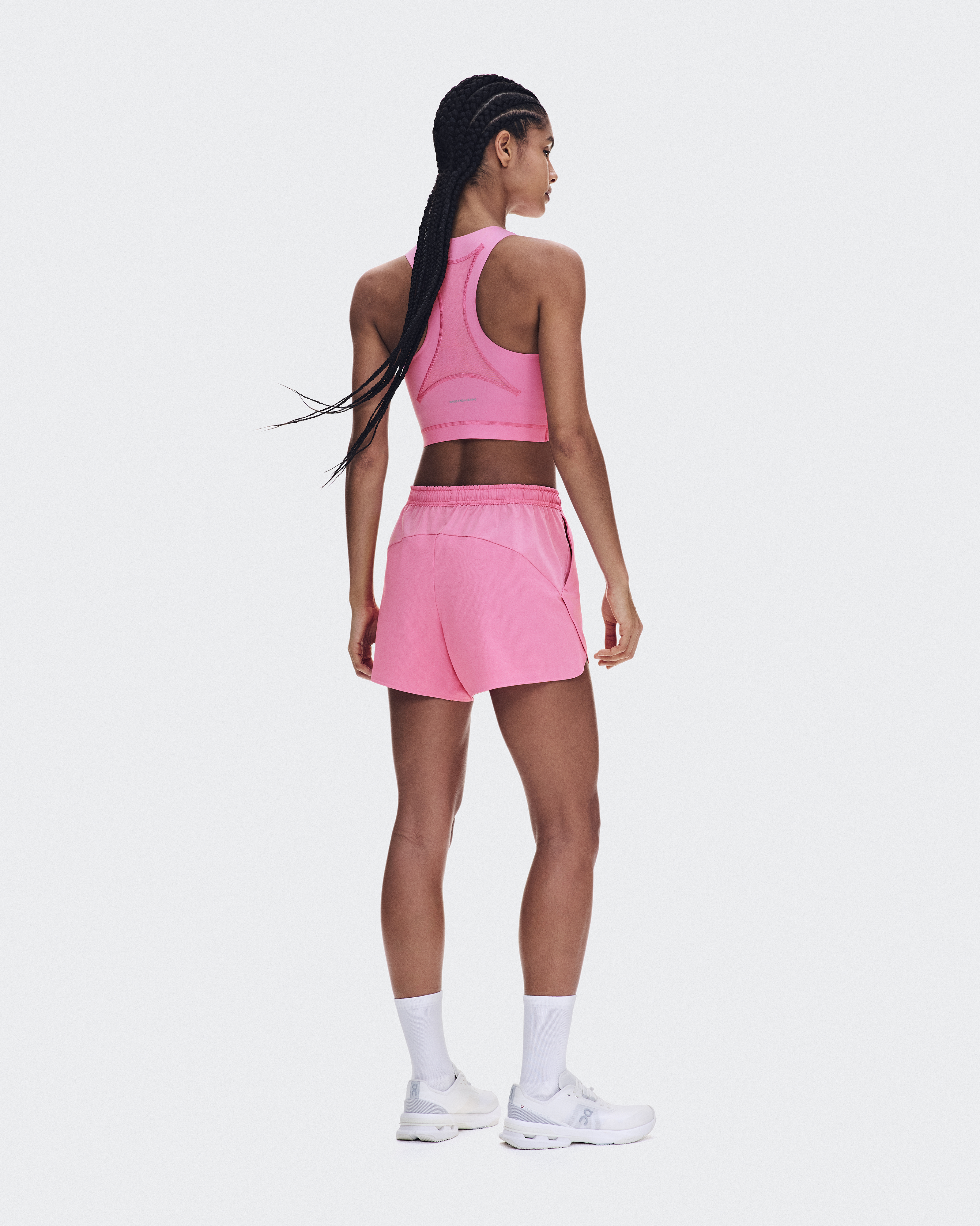 Train 2-in-1 Crop - Bubblegum