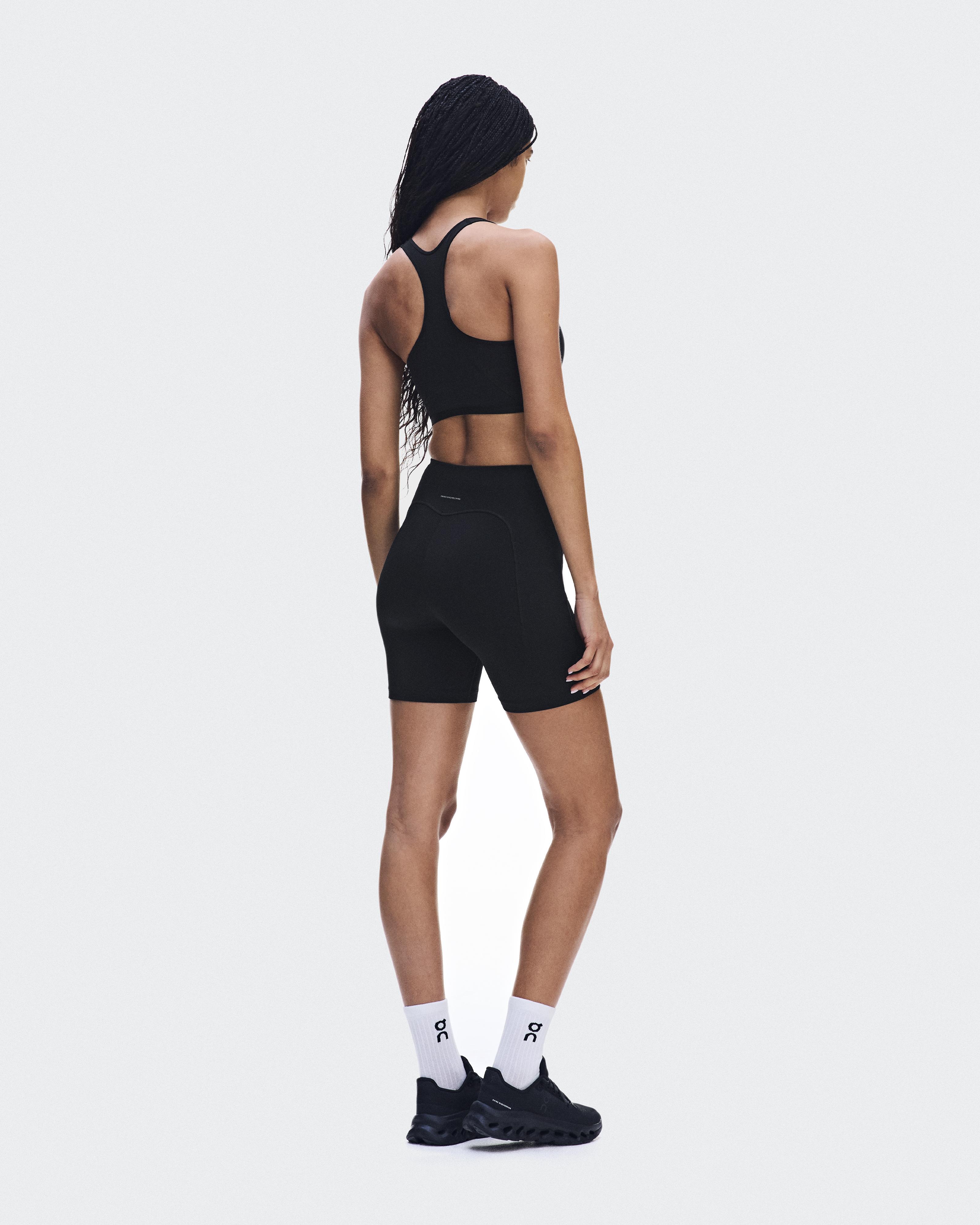 Train Tights Short 6" - Black