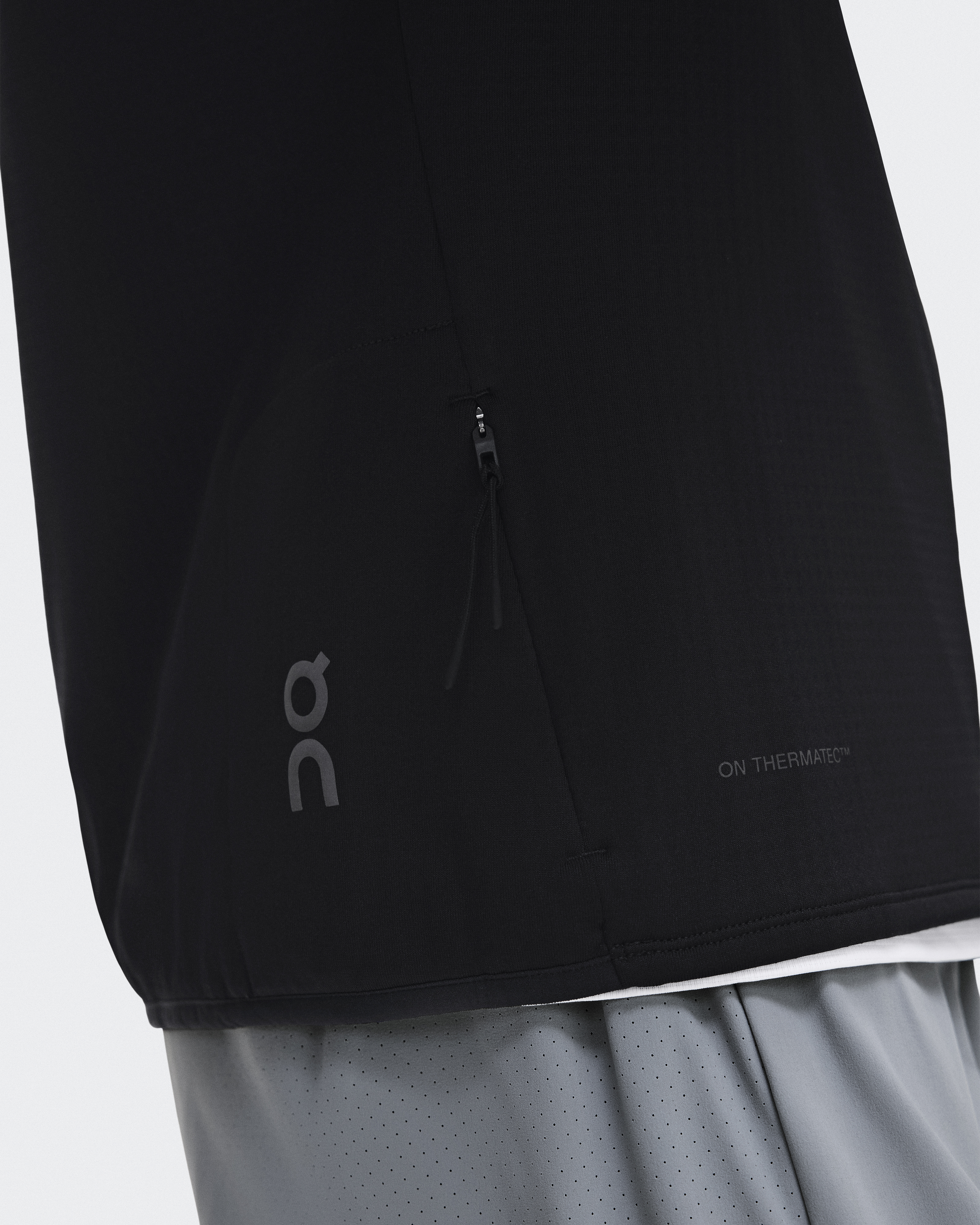 Climate Zip Hoodie - Black
