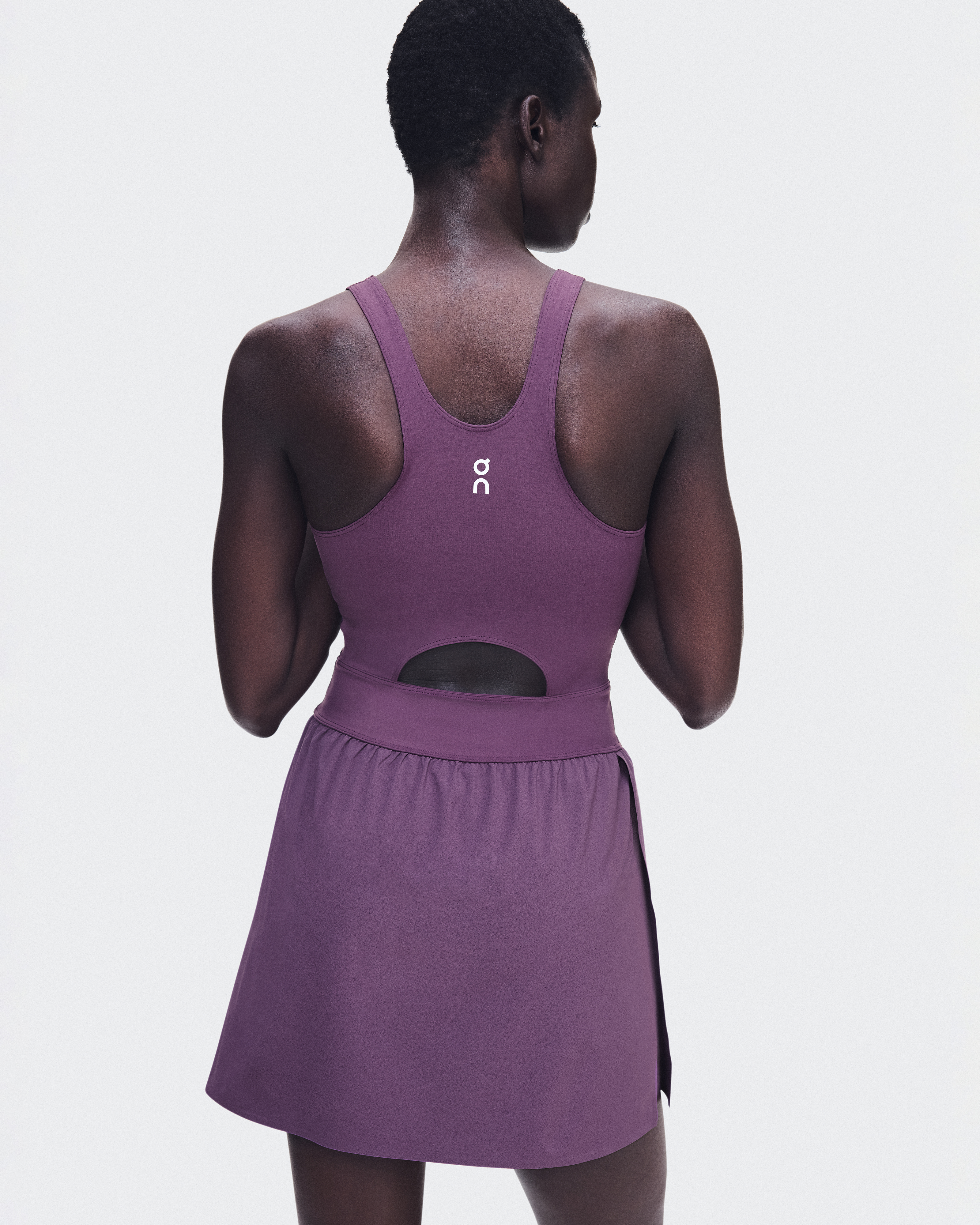 Court Dress Split - Cassis