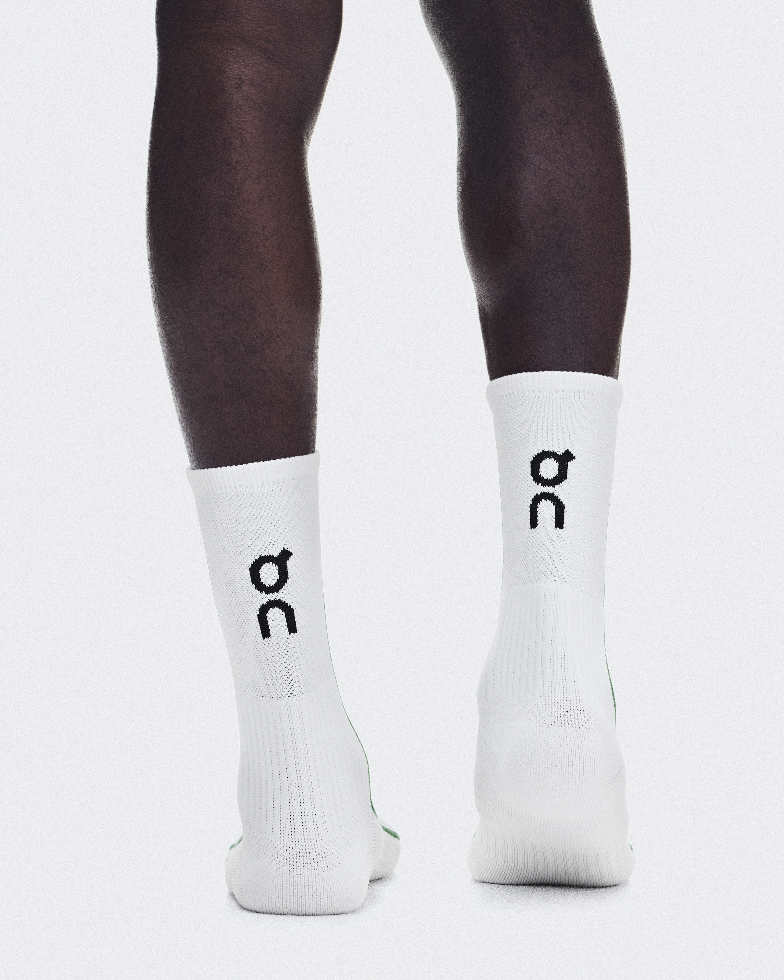 Court Sock High - White | Neem
