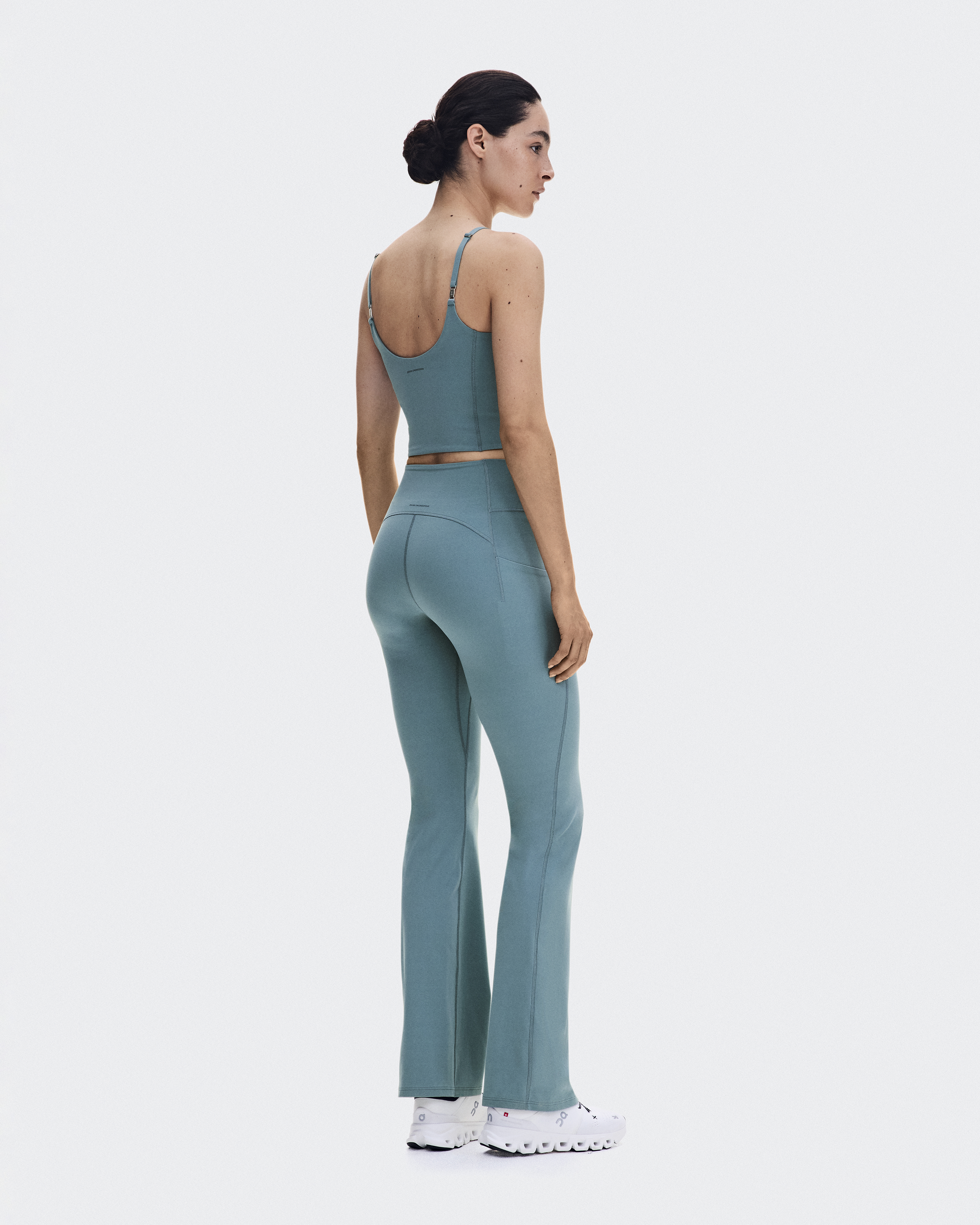 Studio Flared Pants 32" - Agave
