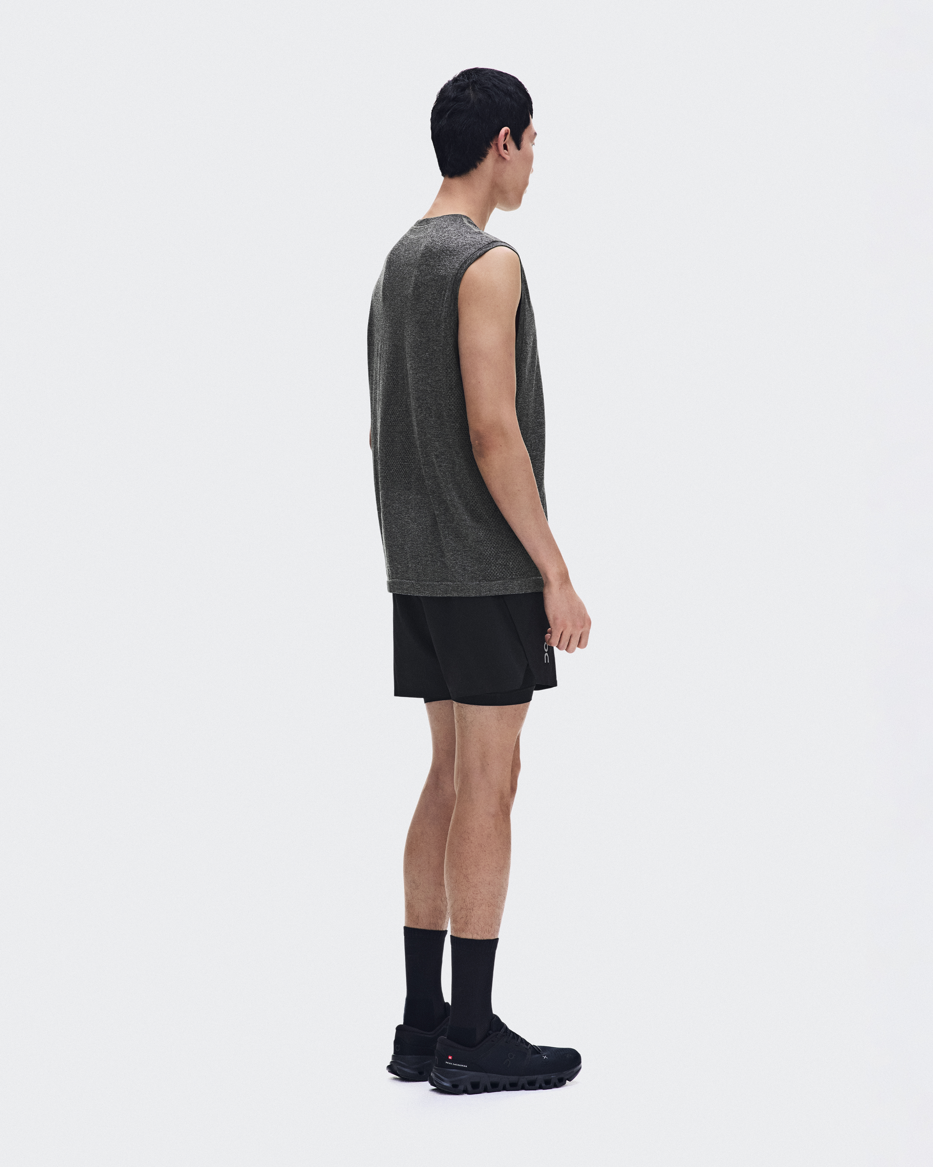 Train Flex Tank - Ember Heather