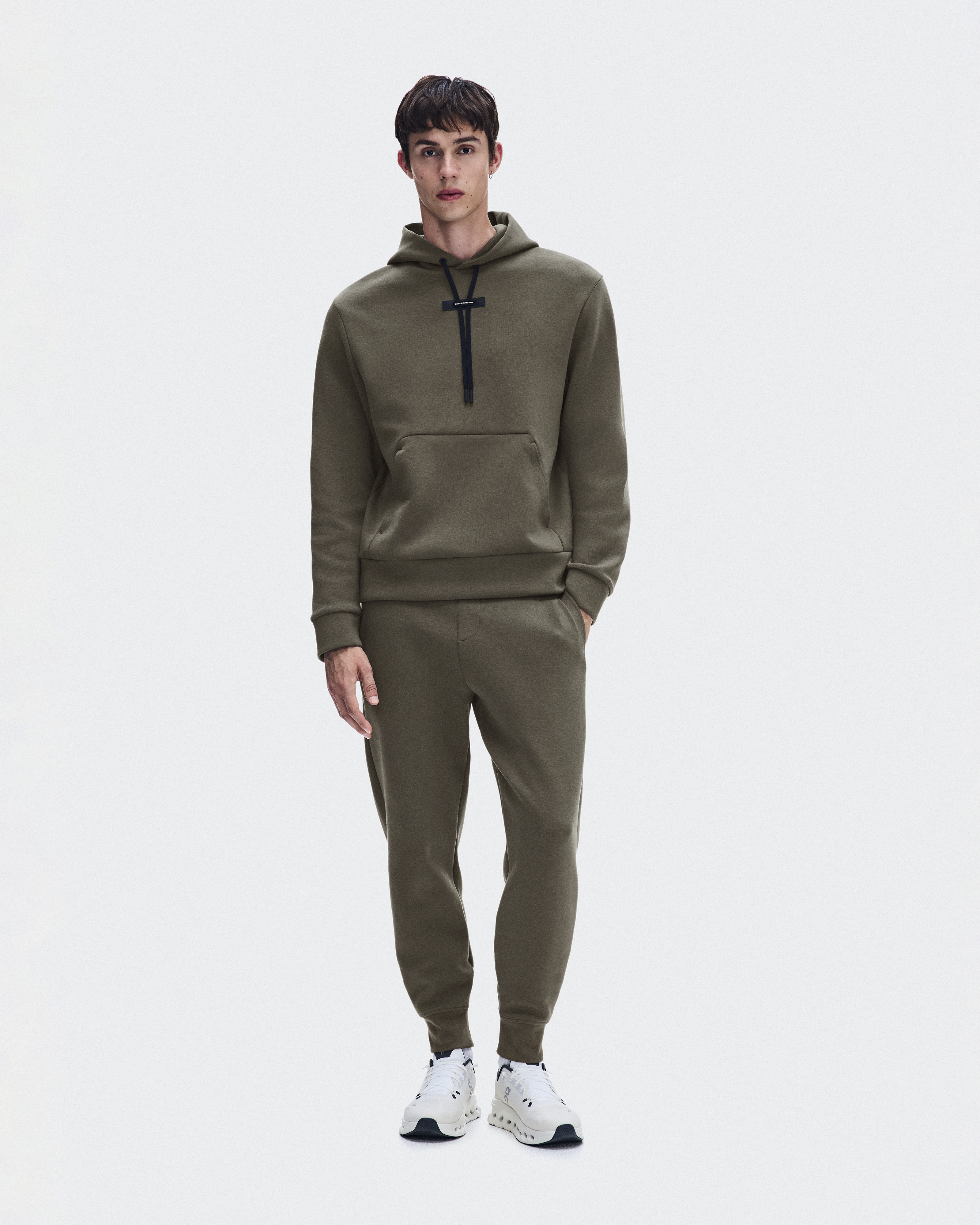 Focus Tech Hoodie - Bark