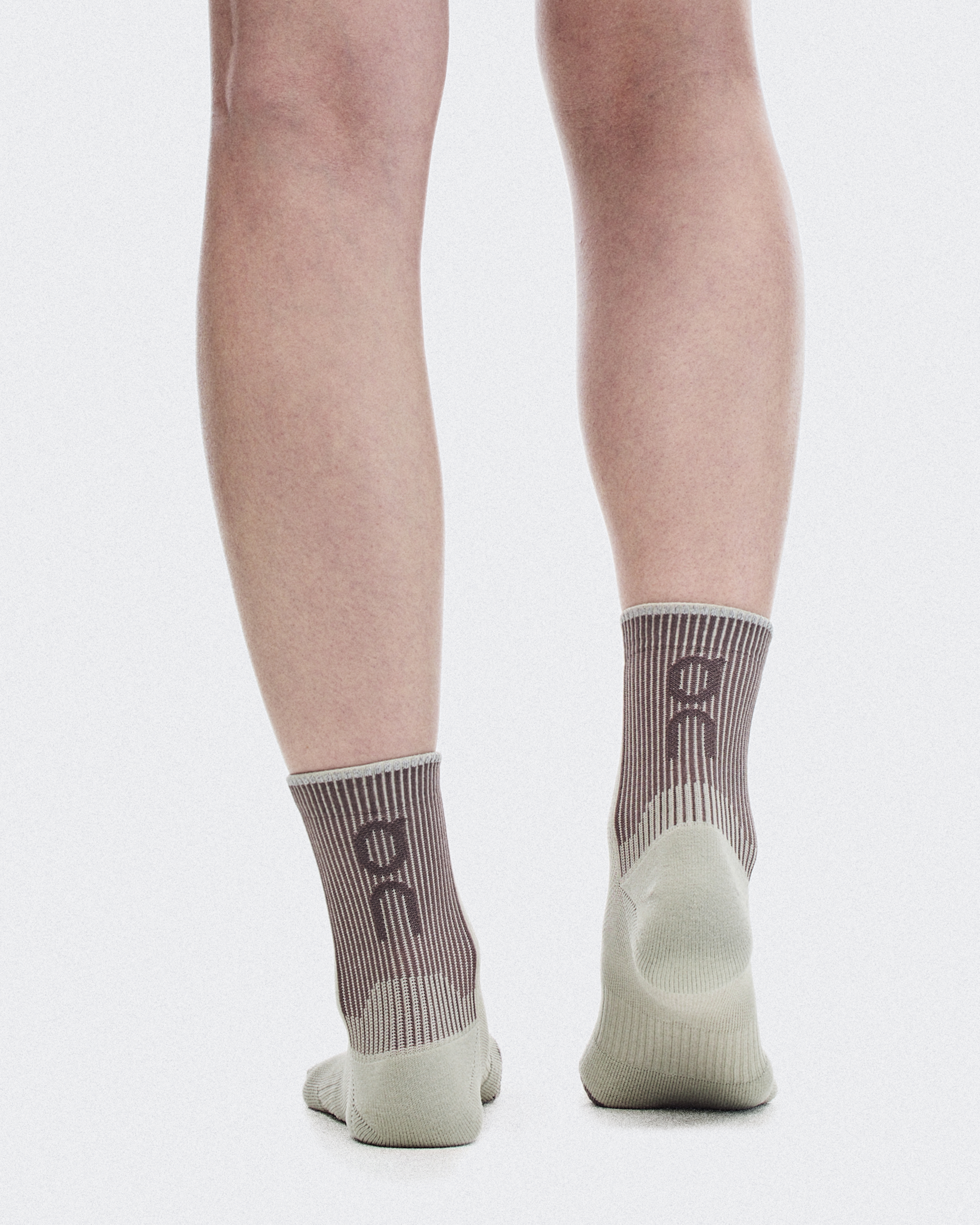 Performance Run Sock Mid - Brume | Clove