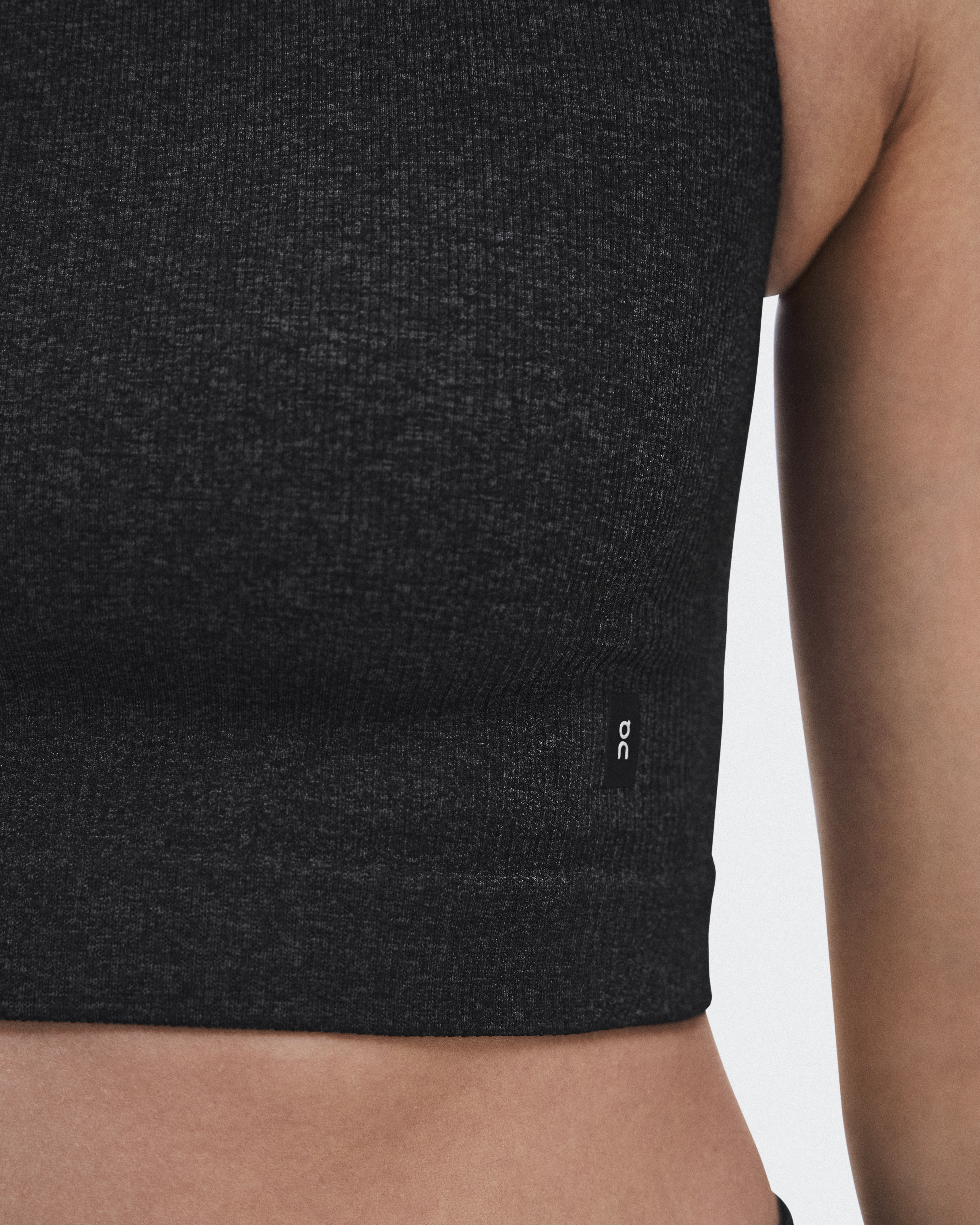 Studio Knit Crop - Ember Heather