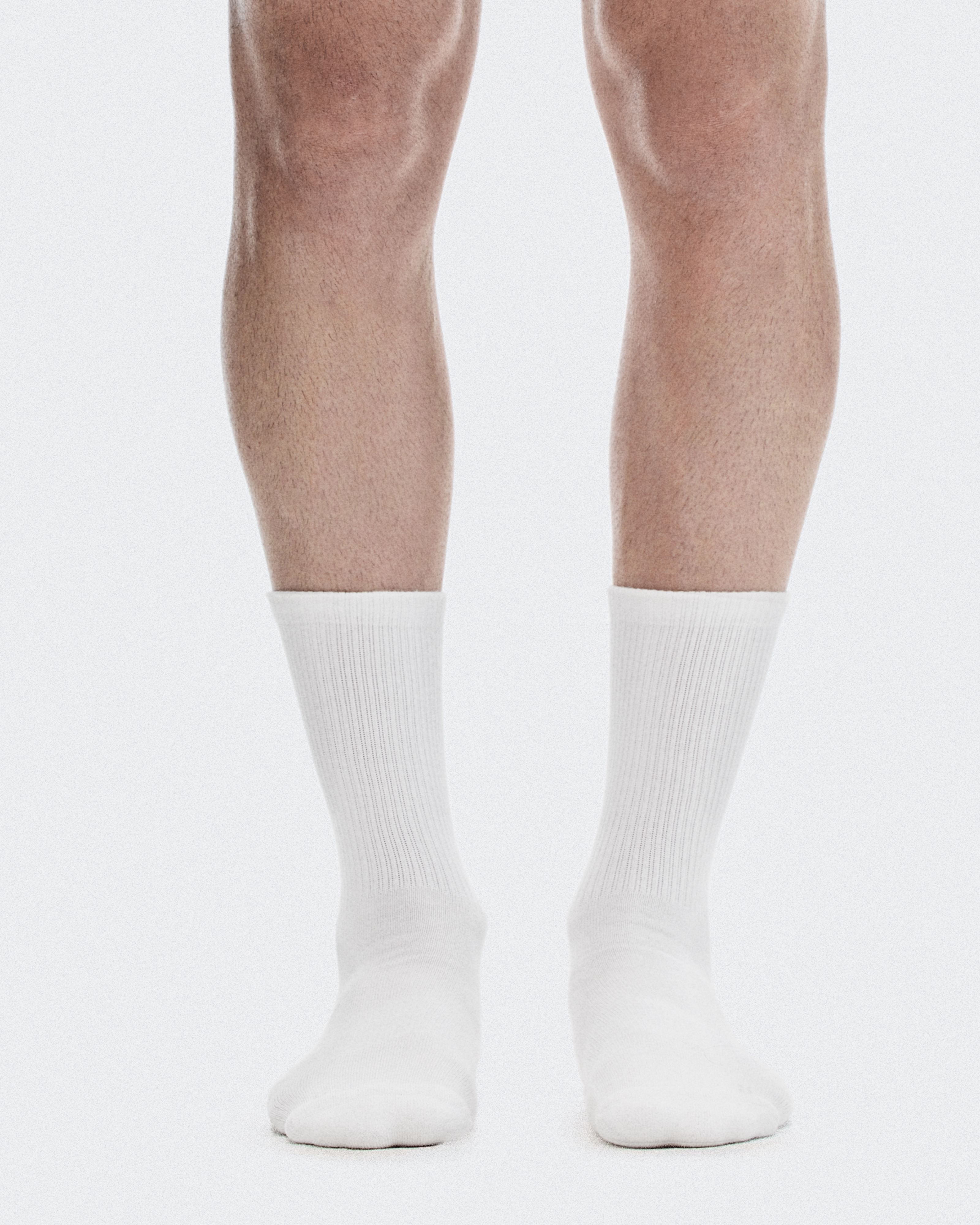 Club Sock High 2P - White