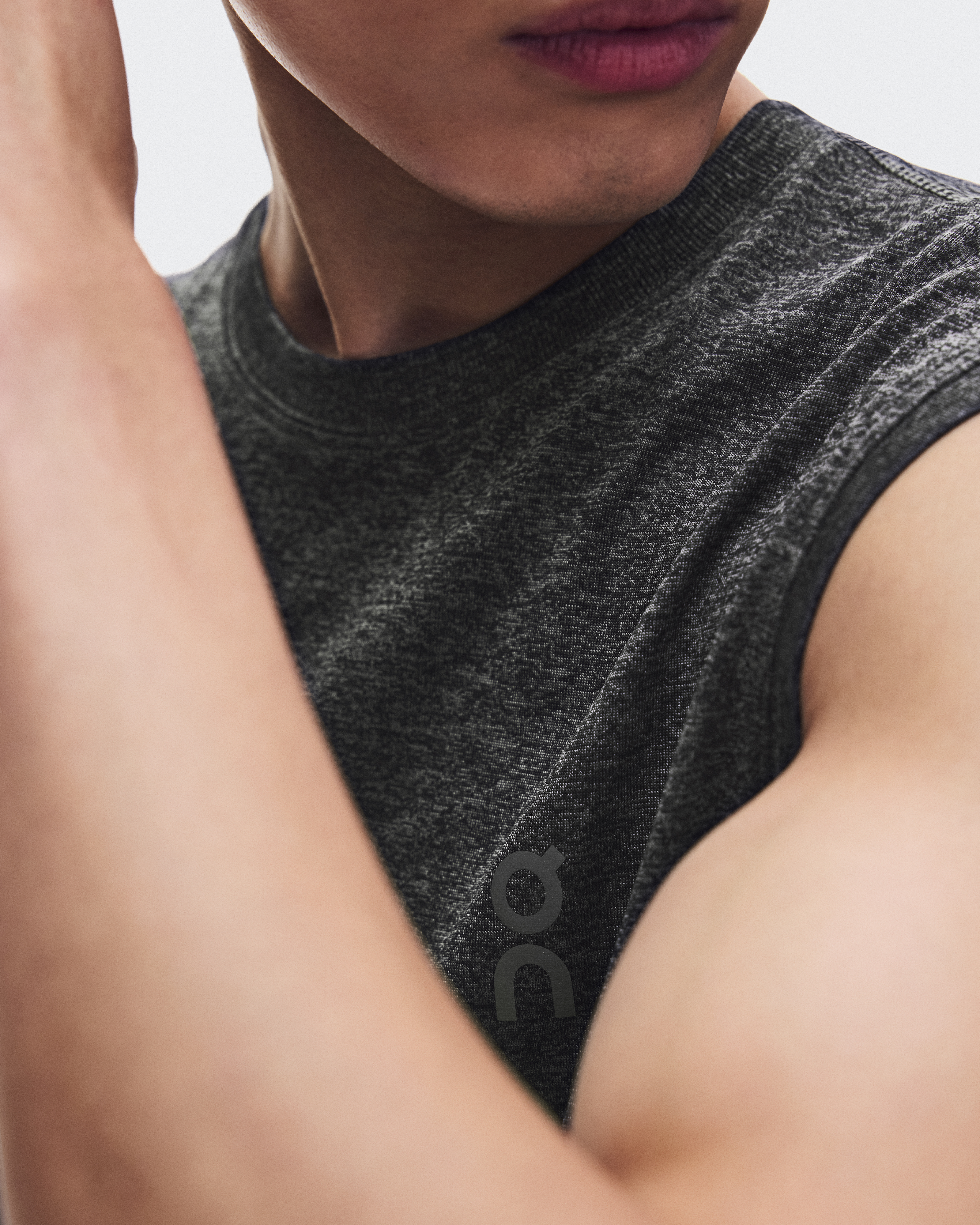 Train Flex Tank - Ember Heather