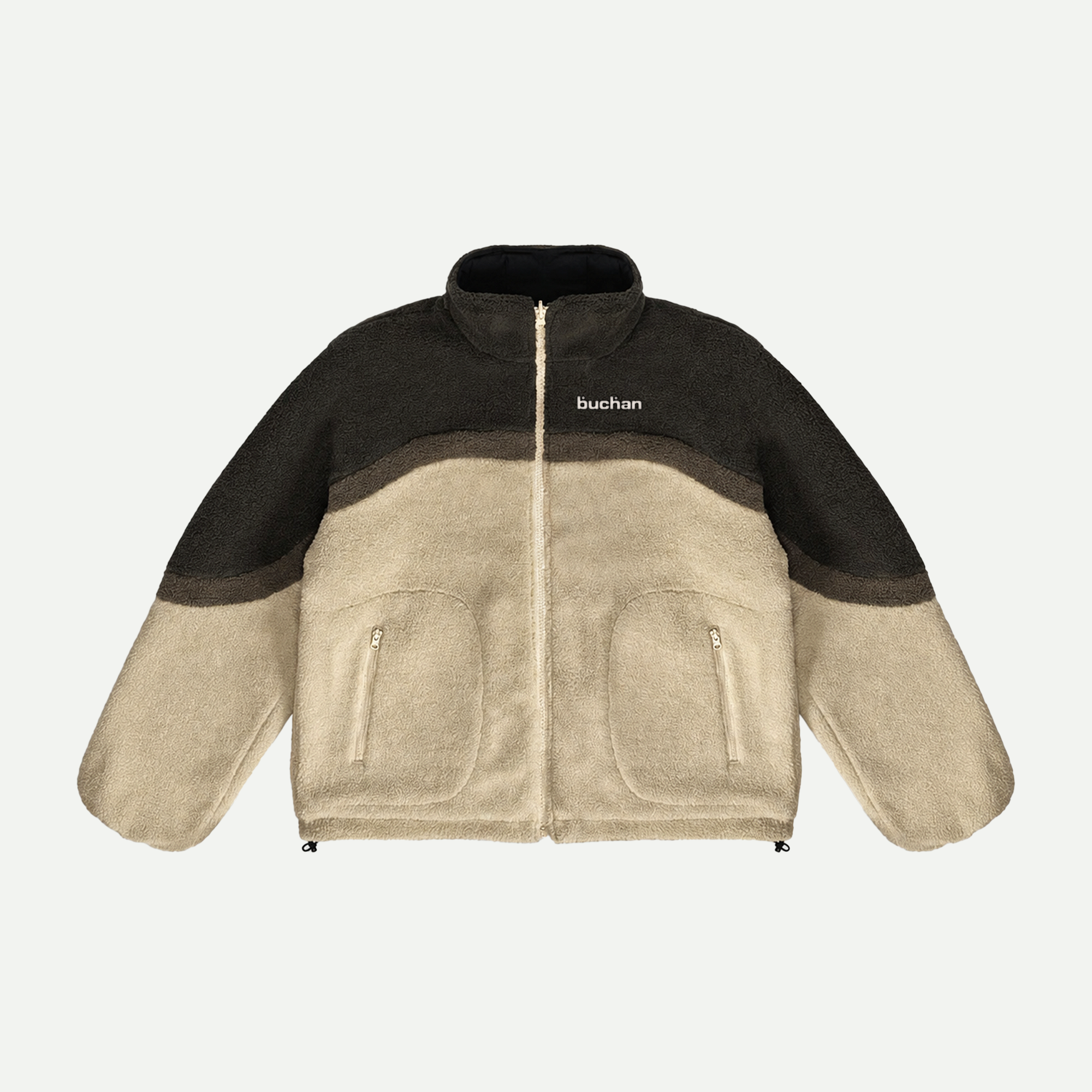 Reversible Fleece-Brown