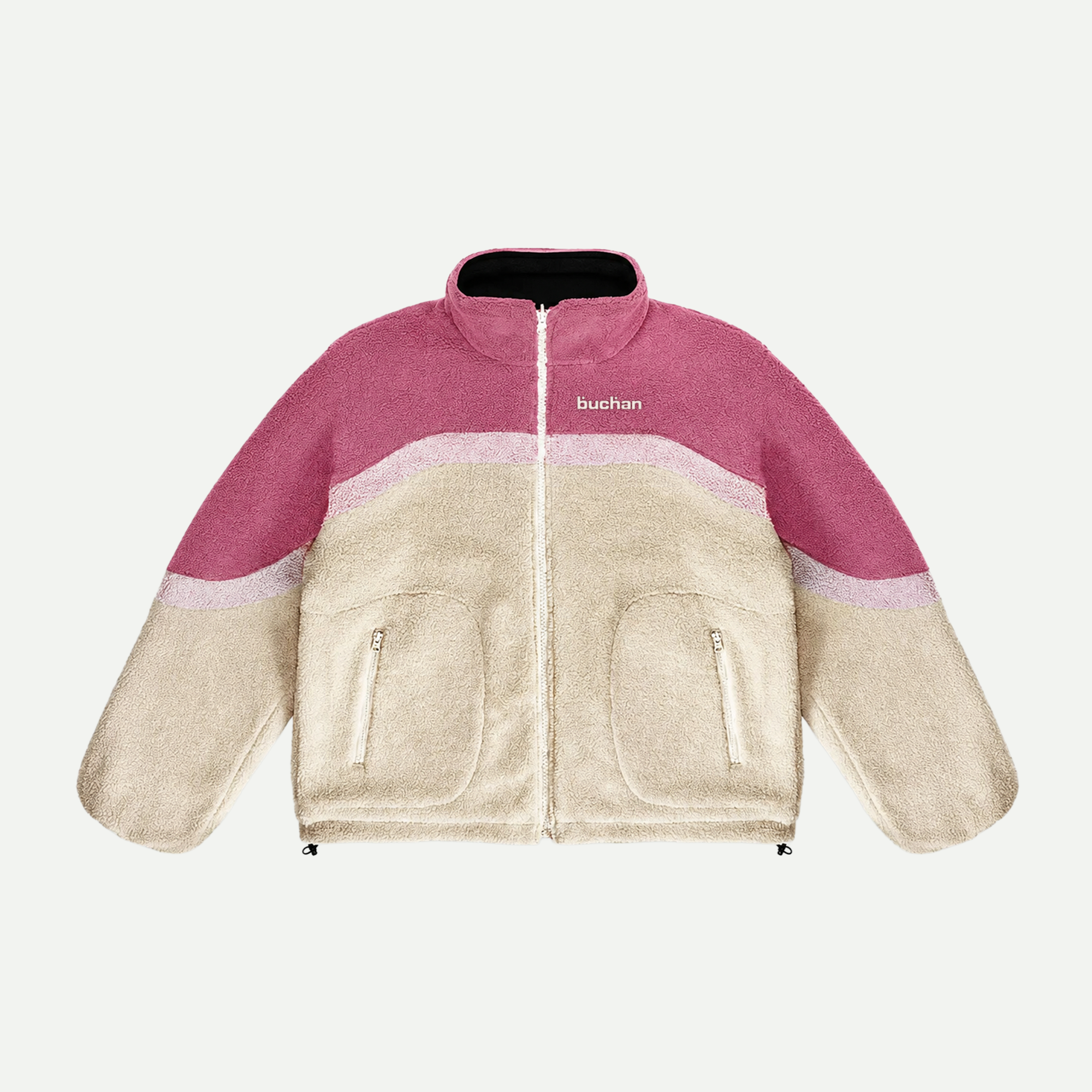 Reversible Fleece-Pink