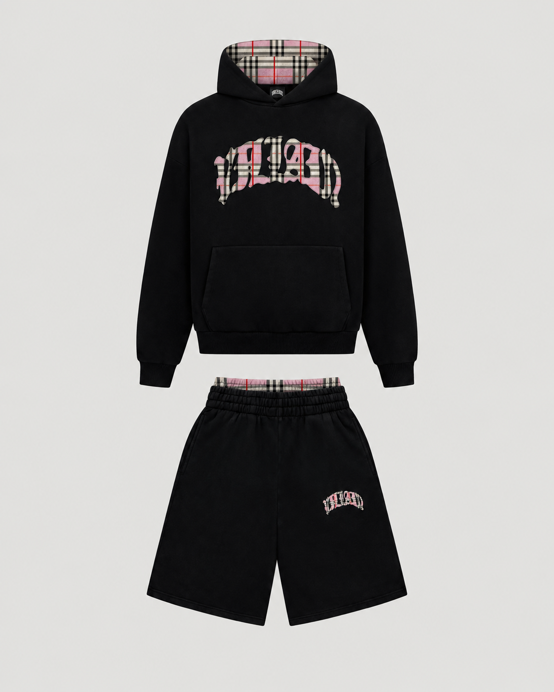 FLANEL HOODIE TRACKSUIT