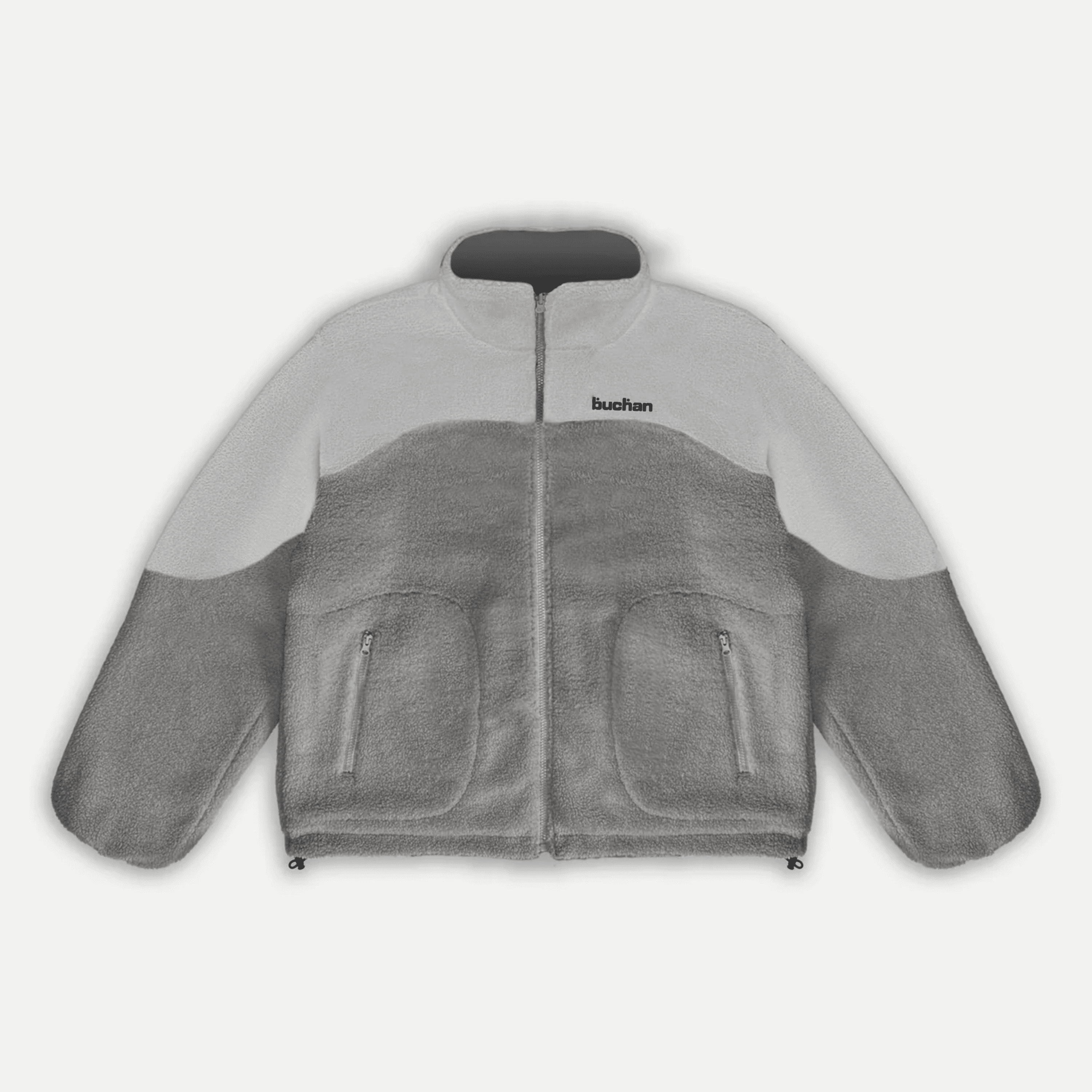 Reversible Fleece-Grey