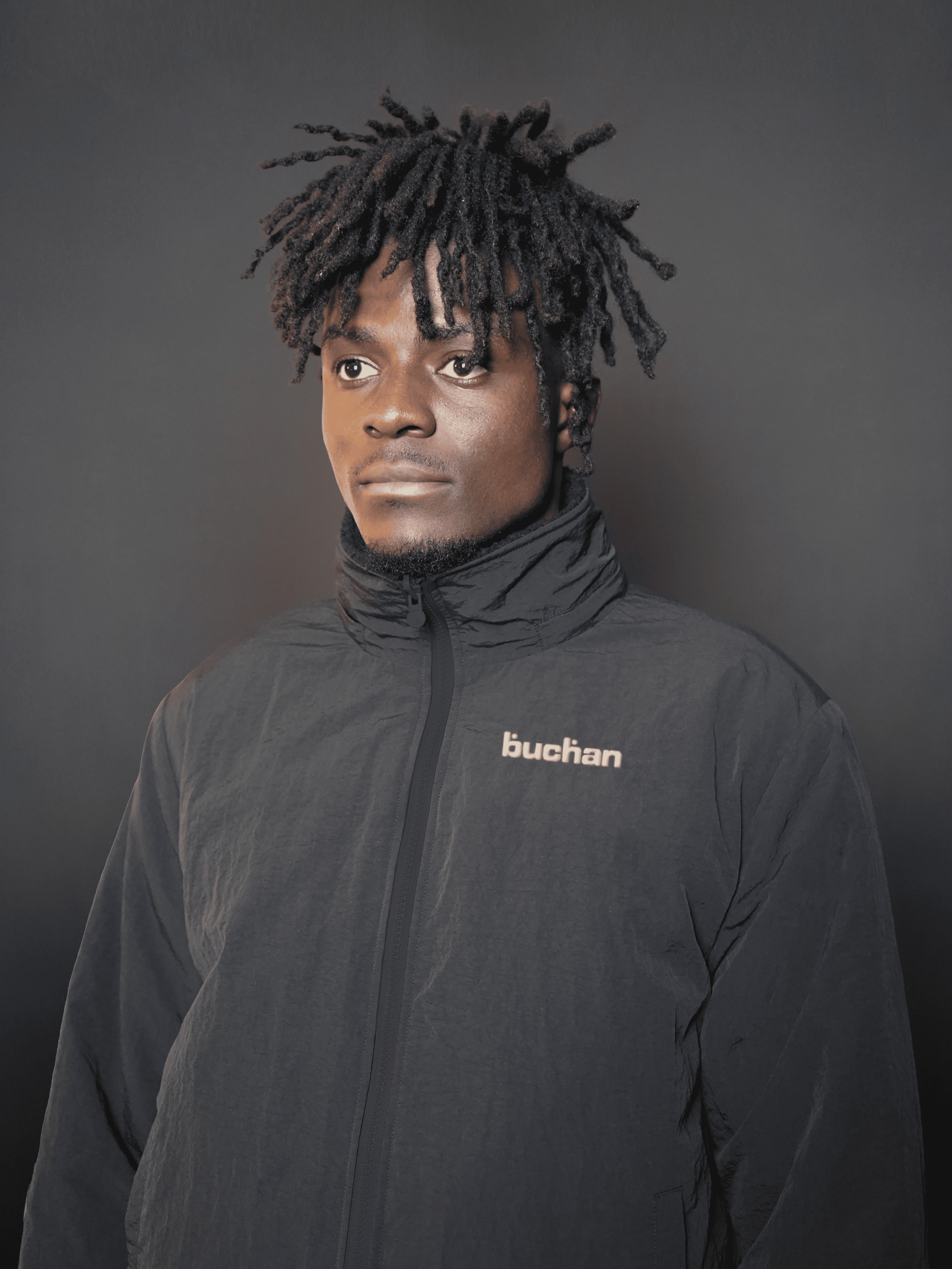Reversible Fleece-Black/Brown