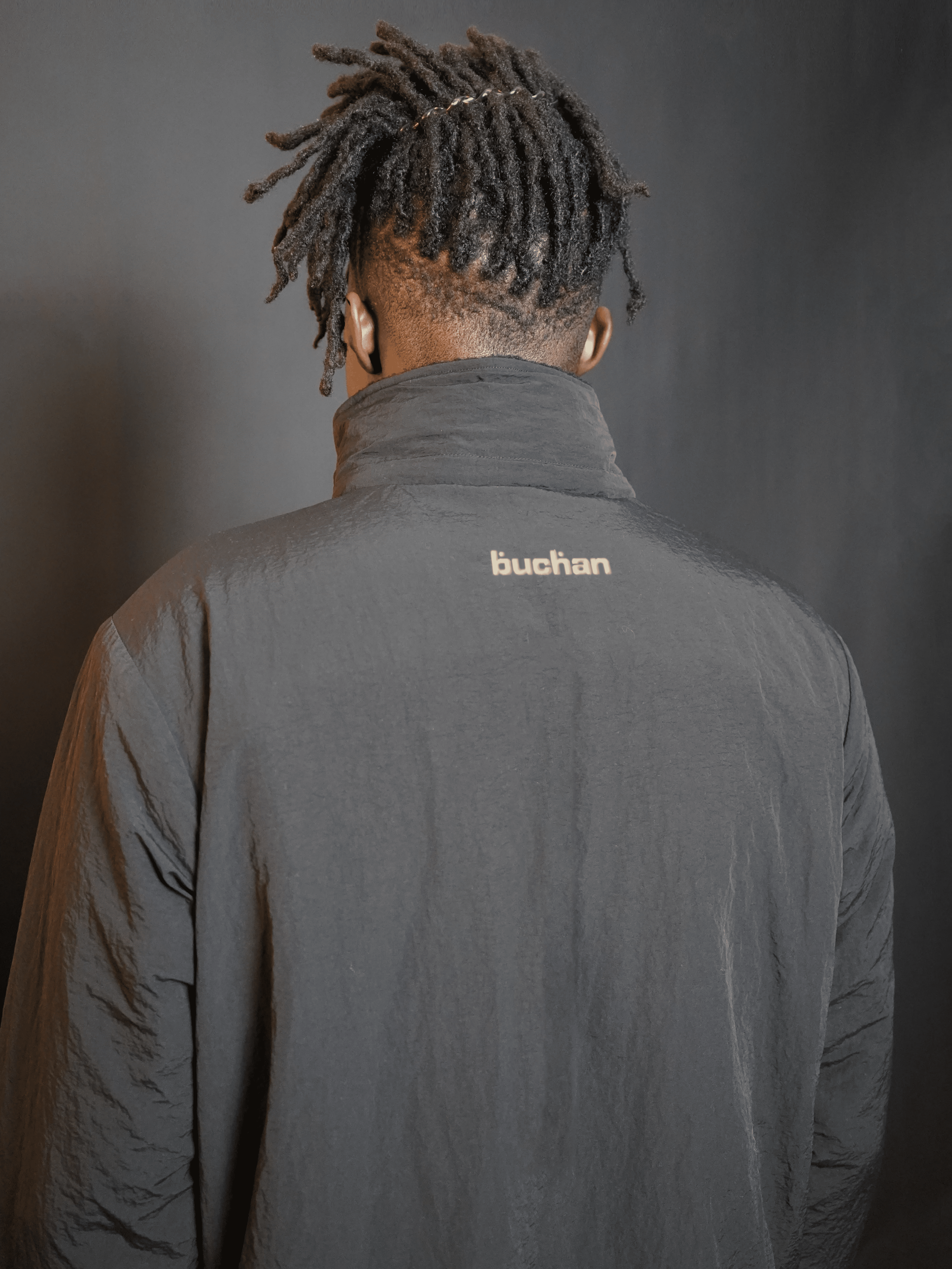 Reversible Fleece-Black/Brown