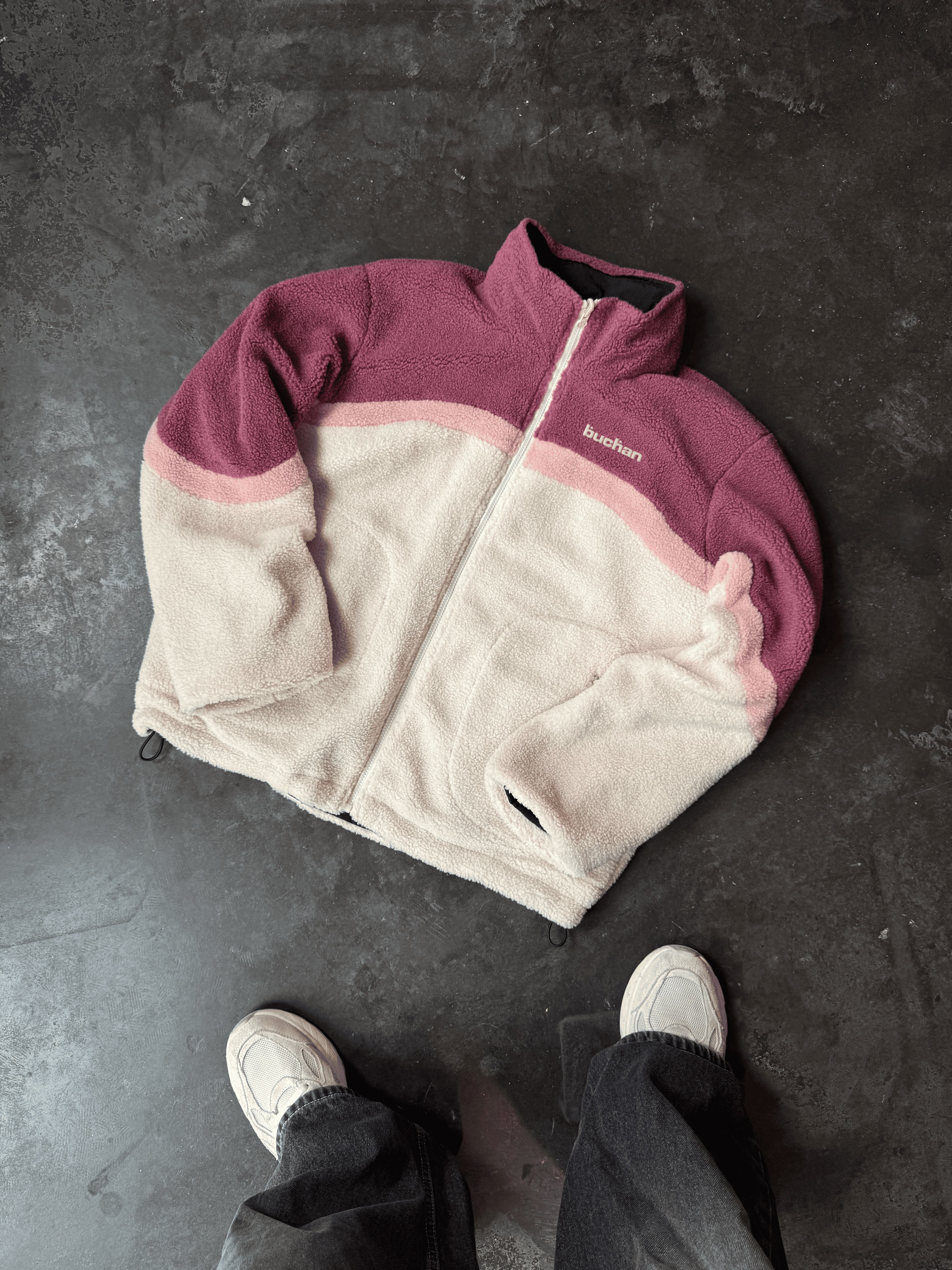 Reversible Fleece-Pink
