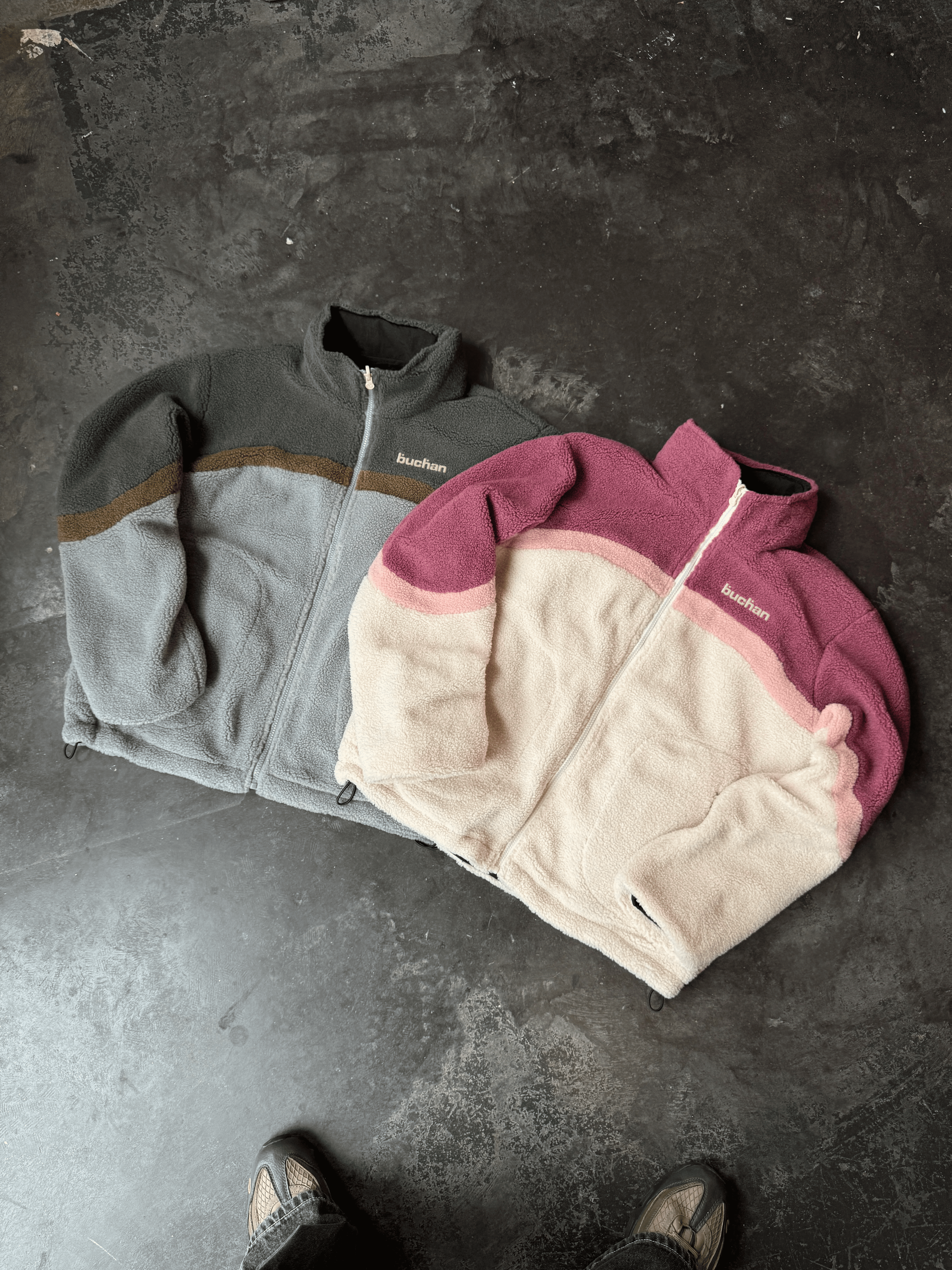 Reversible Fleece-Pink