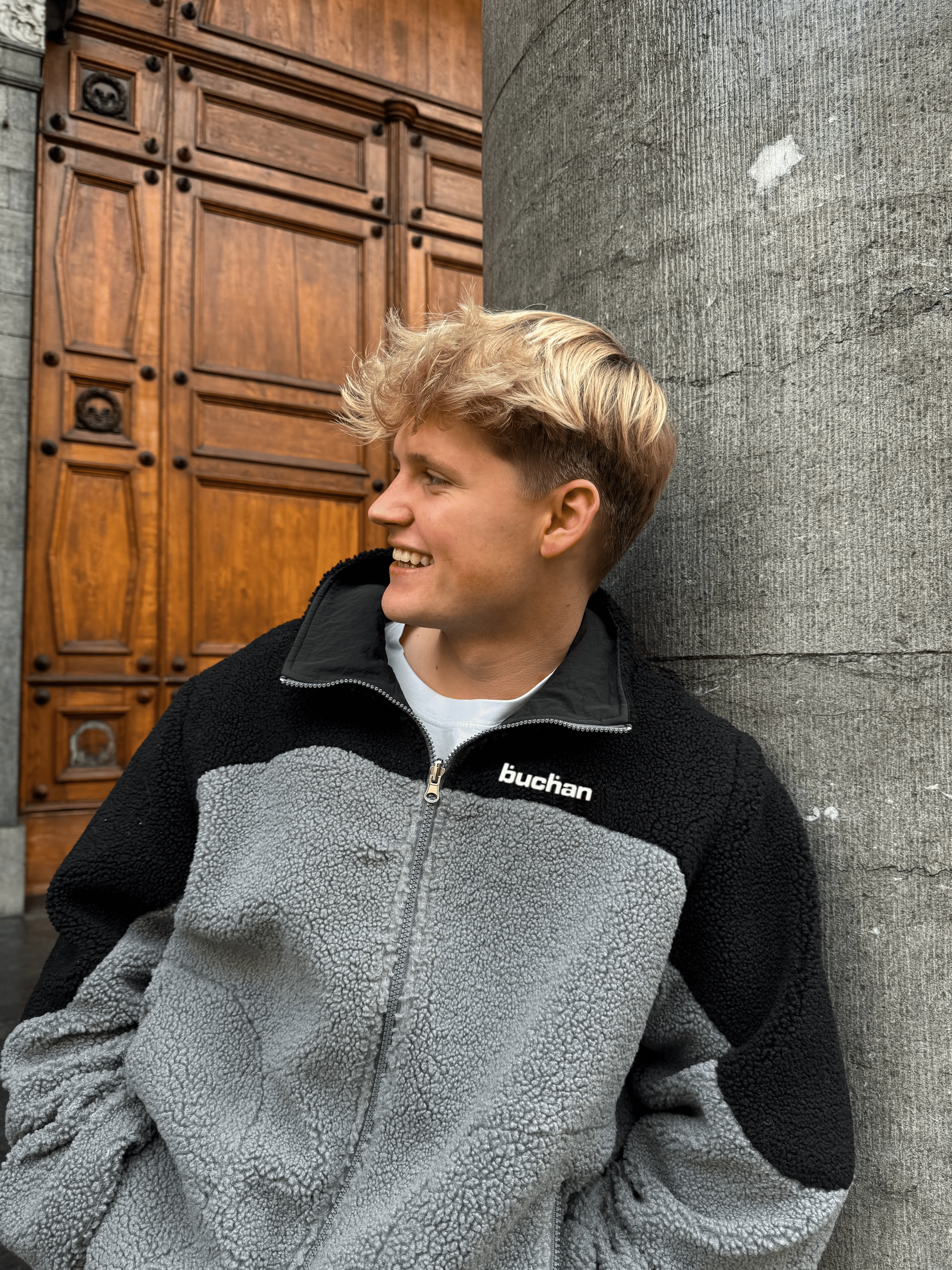 Reversible Fleece-Black