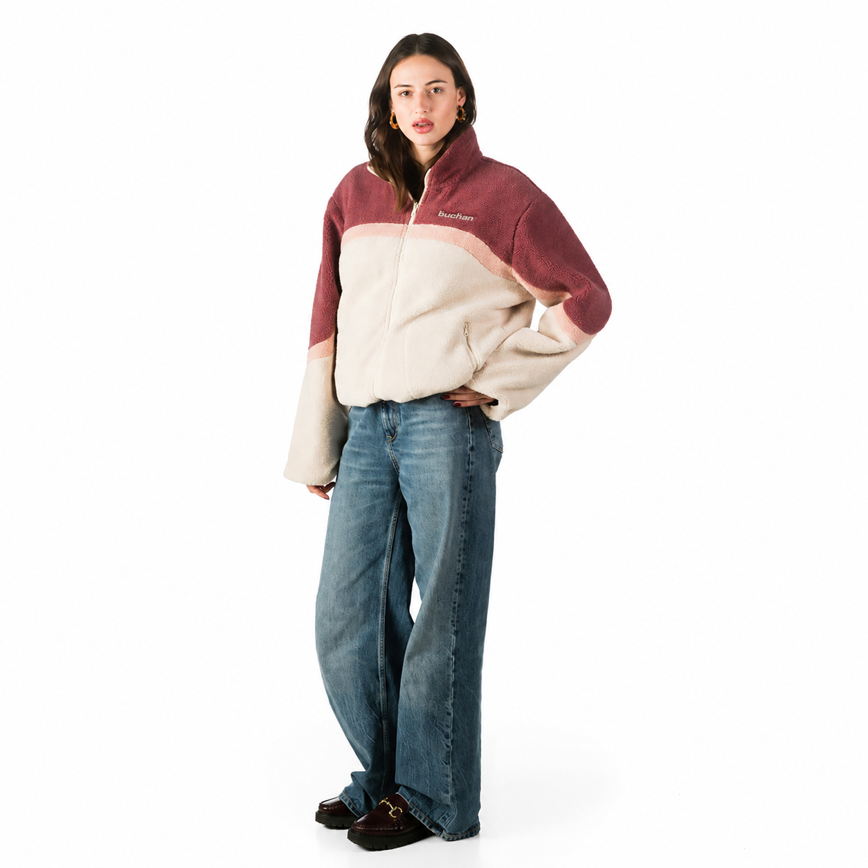 Reversible Fleece-Pink