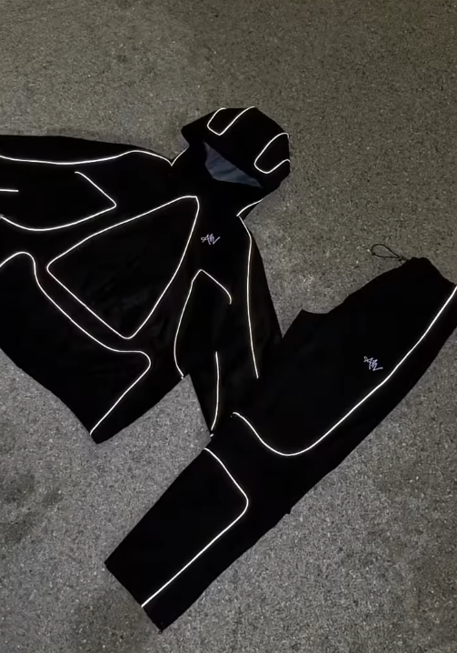 Water-Activated Leopard Waterproof Tracksuit