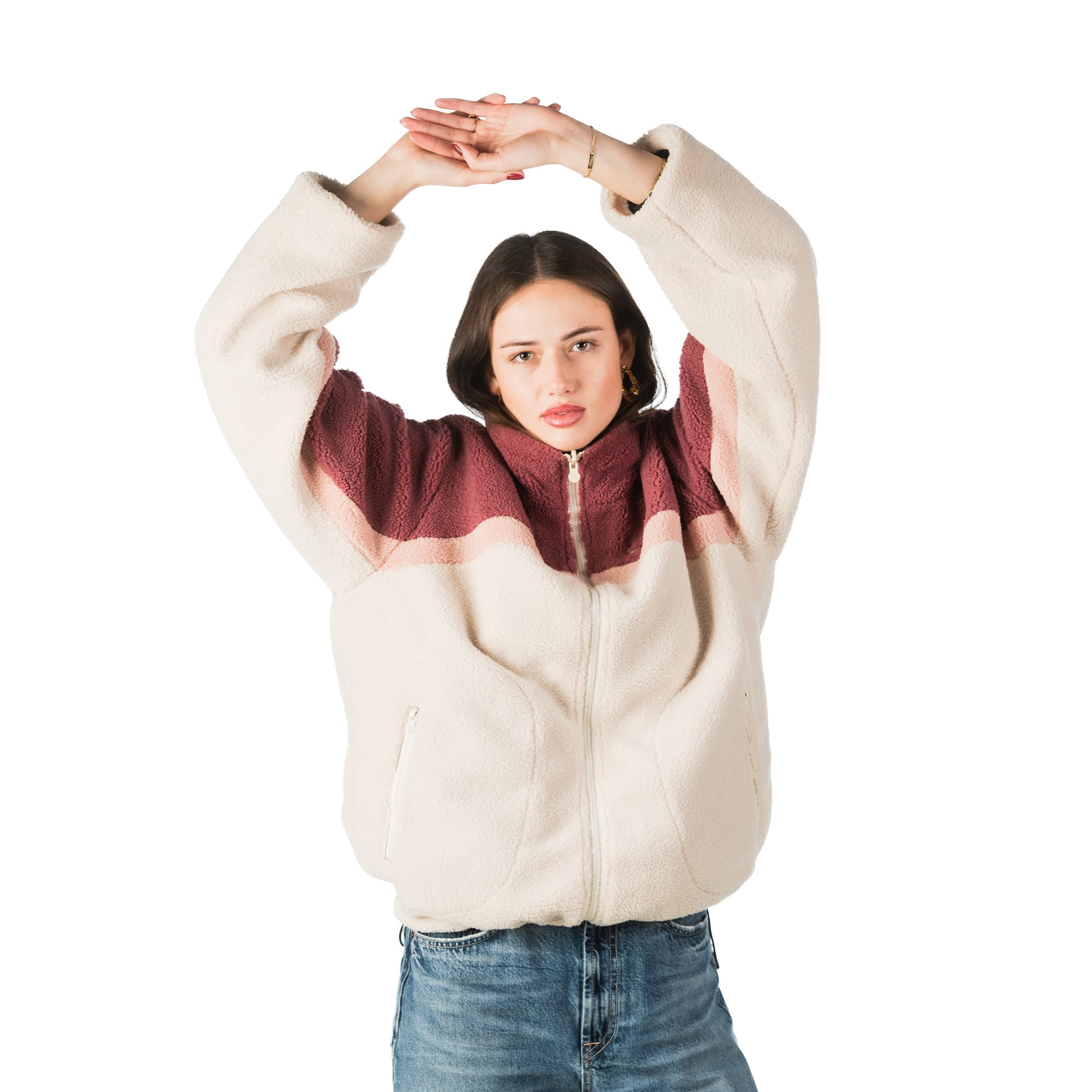 Reversible Fleece-Pink