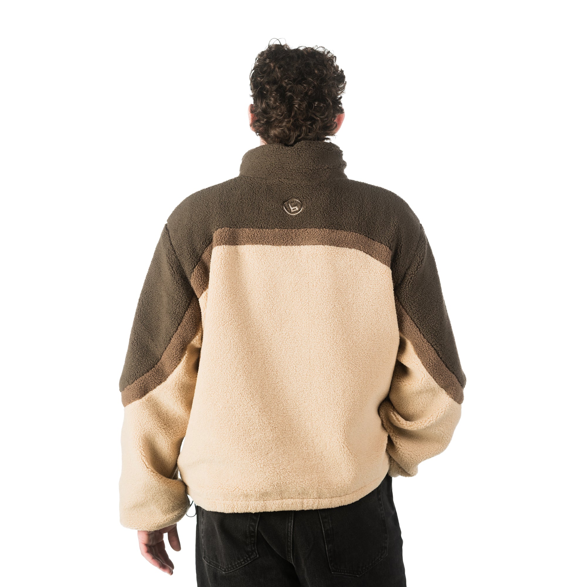 Reversible Fleece-Brown