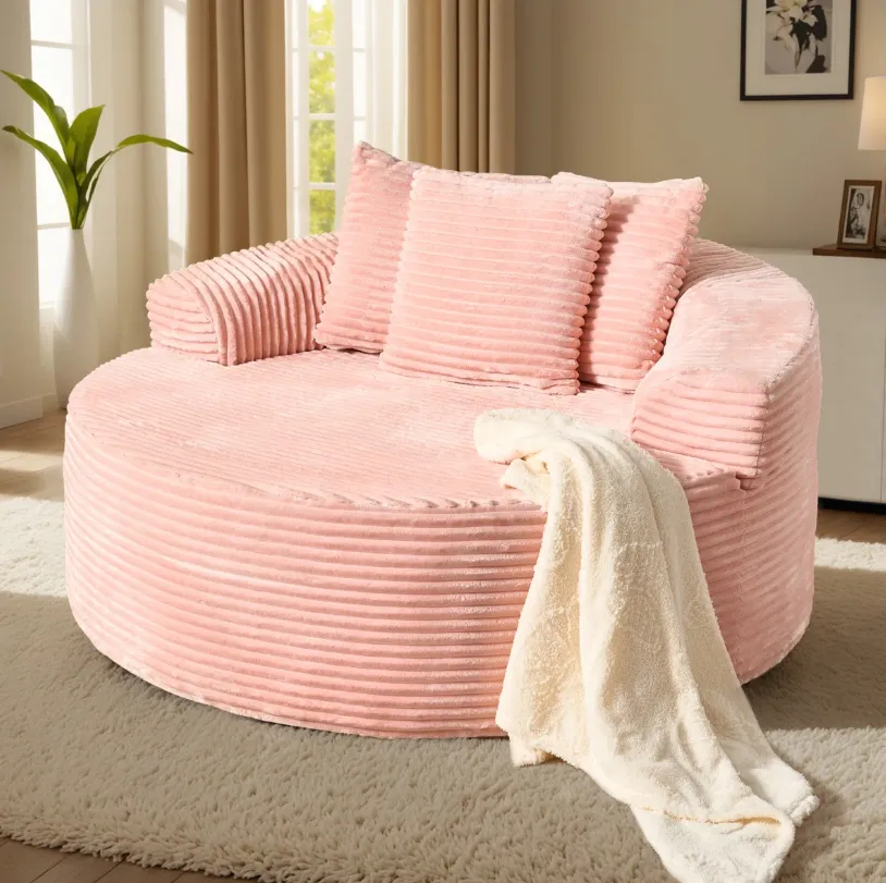 Round Foam Chair "Nine"