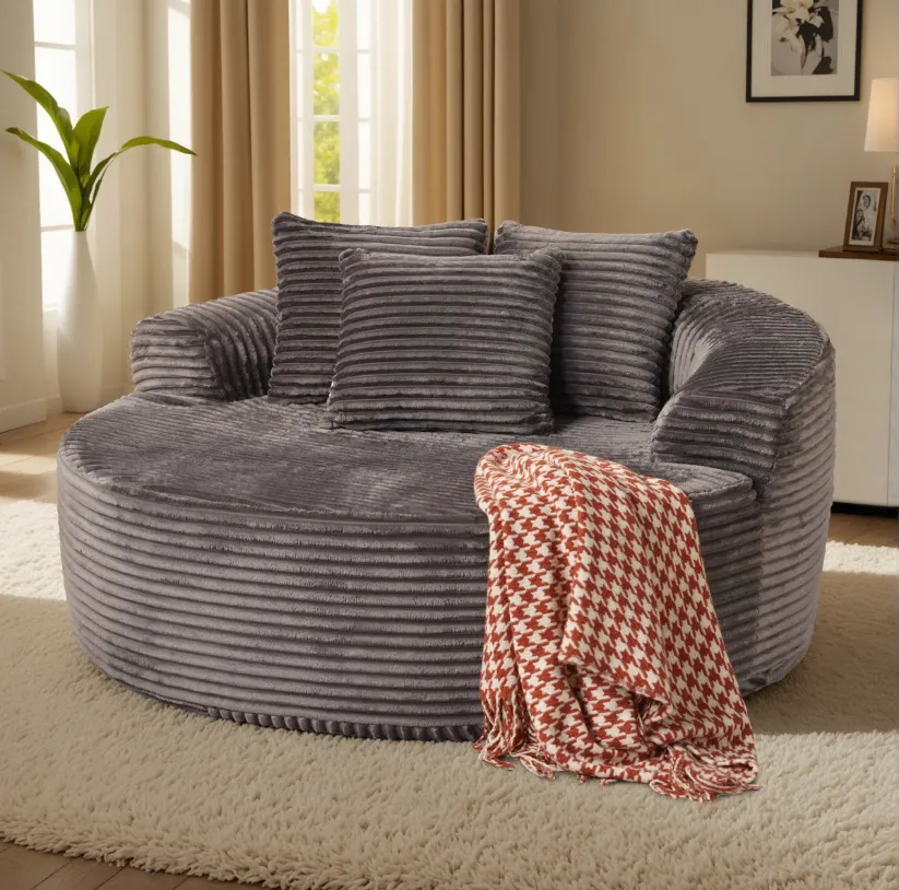 Round Foam Chair "Nine"