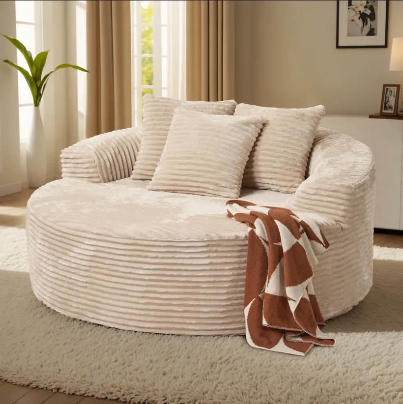 Round Foam Chair "Nine"