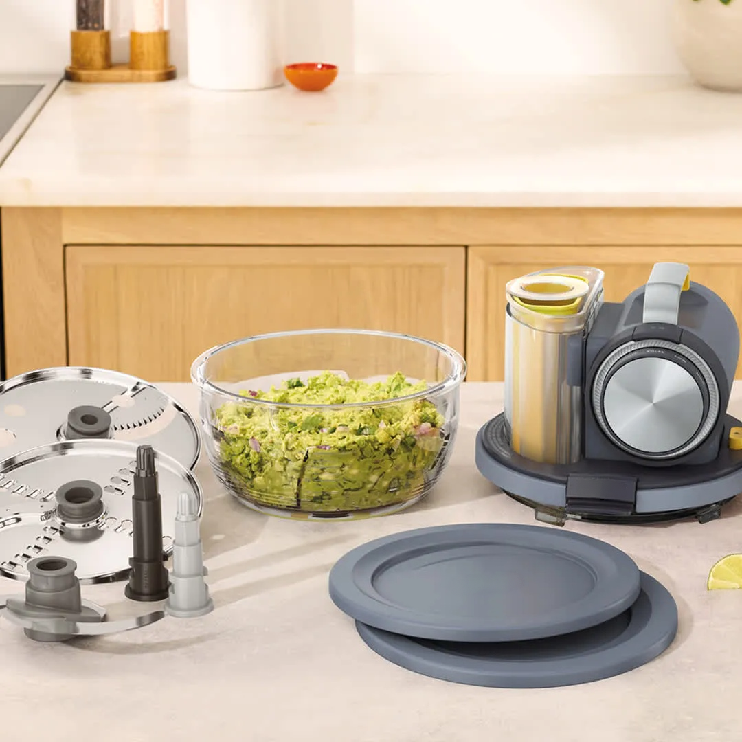 5-in-1 Prep System: Chop, Slice, Crinkle, Shred, Puree – rbttbtb