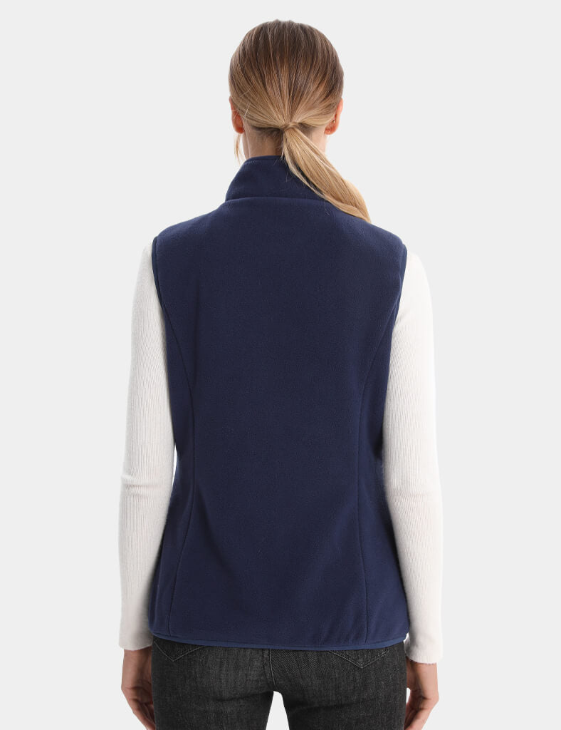Women’s Heated Fleece Vest (Up to 13 heating hours), W2117 Pro