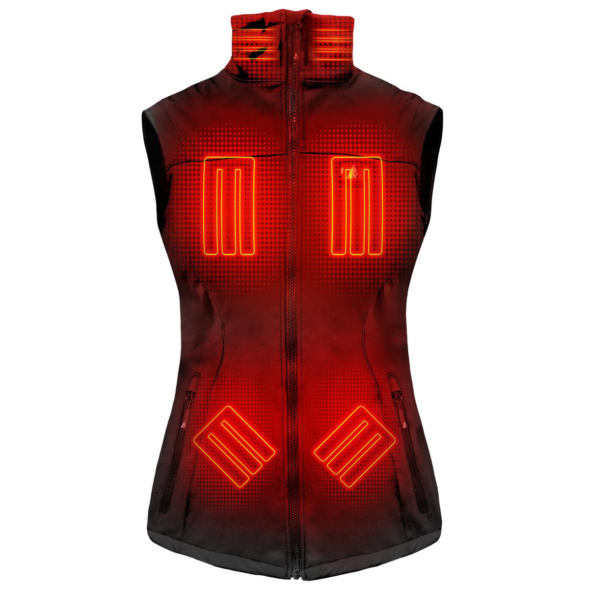 Heatrea Pro Series+ Bluetooth Women's Softshell Heated Vest