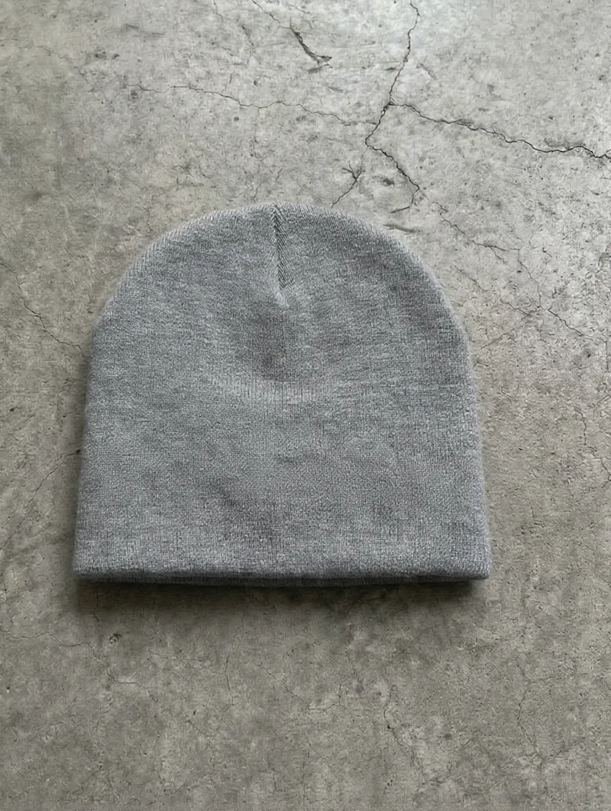 GREY BEANIE