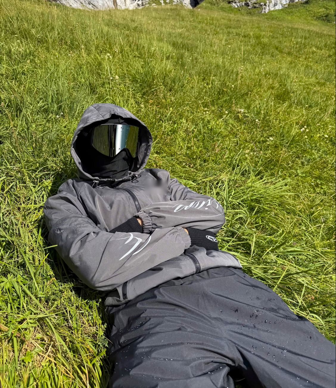 GREY 3IN1 WINDBREAKER