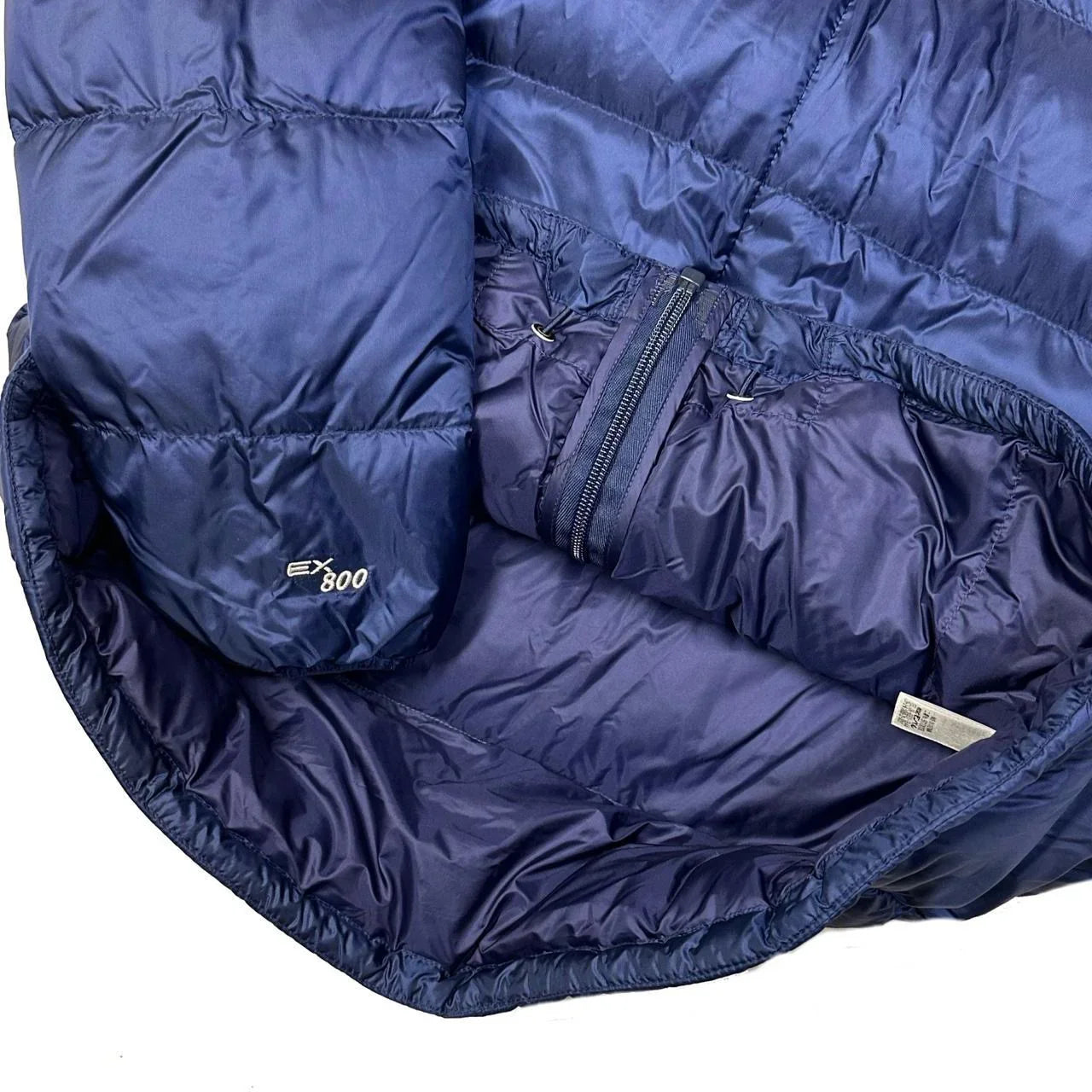 Light Alpine Down Puffer Jacket In Navy Blue - product image