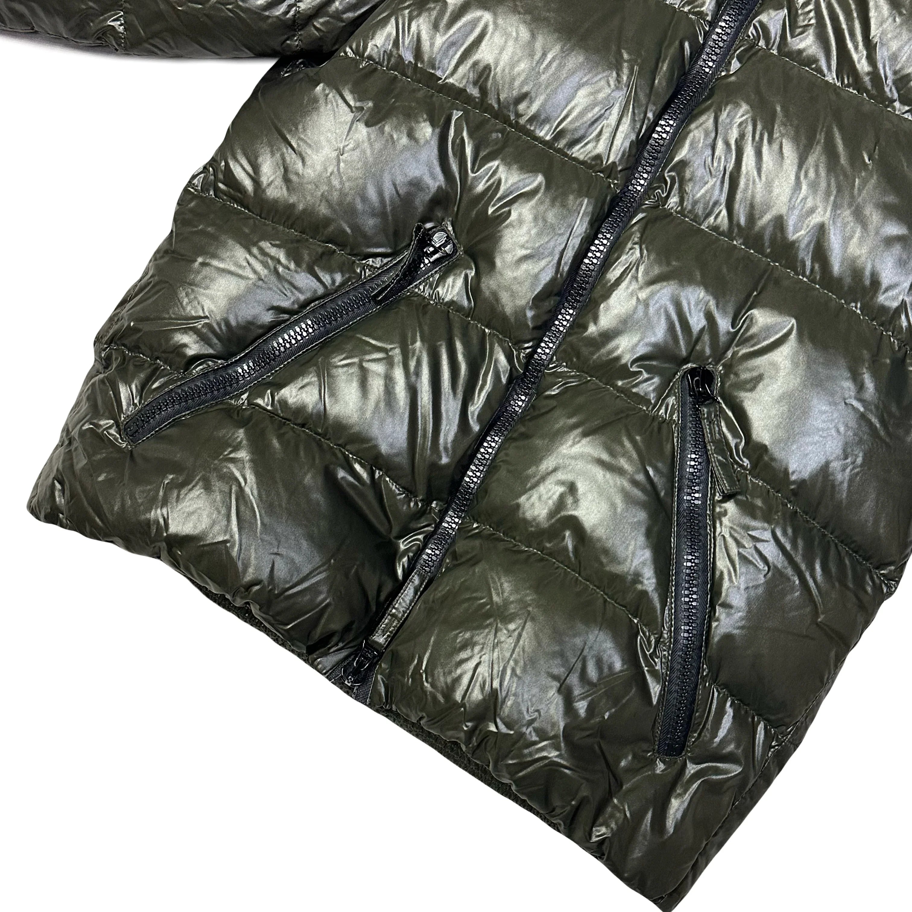 Puffer Jacket In Khaki Green - product image