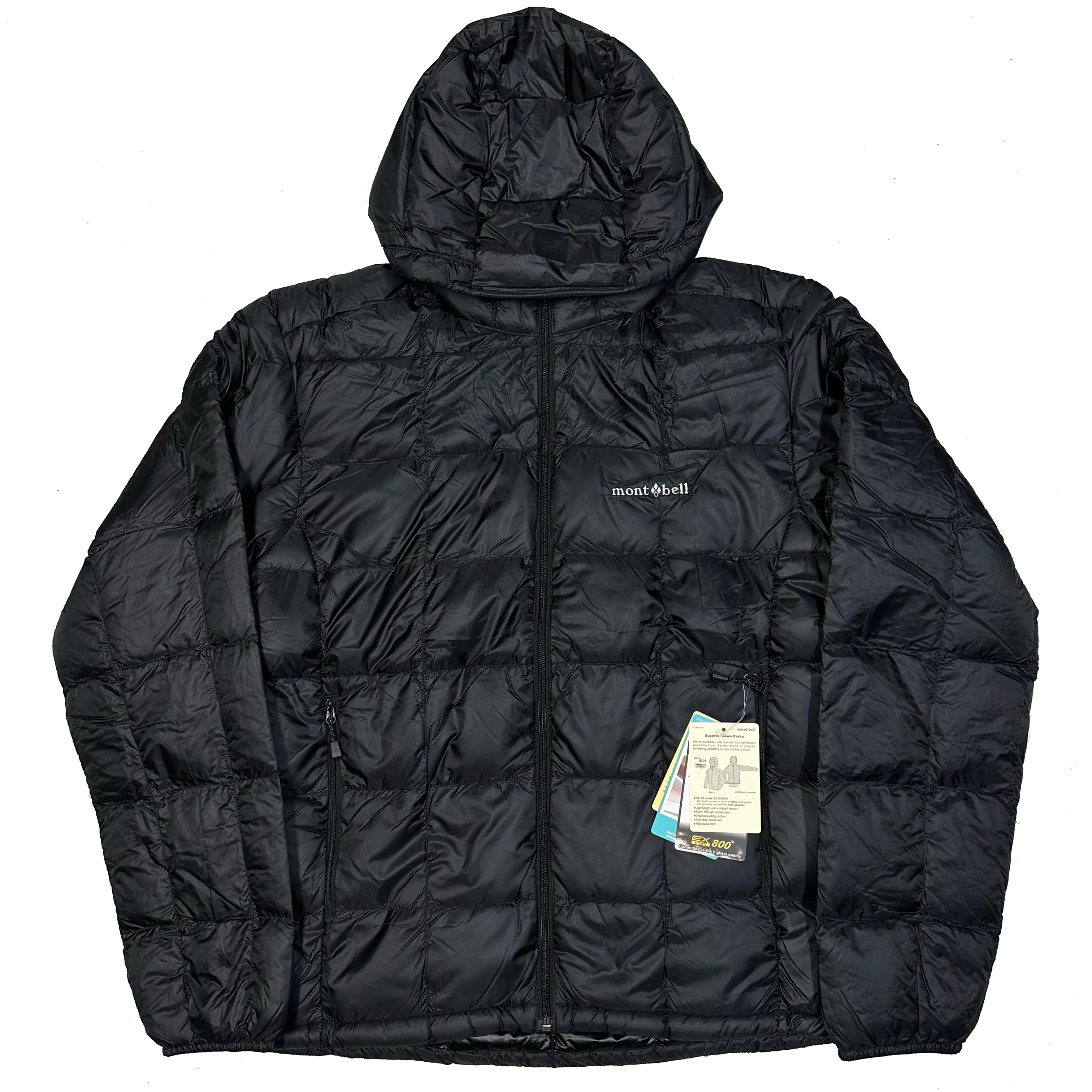Superior Down Parka Puffer Jacket In Black - product image