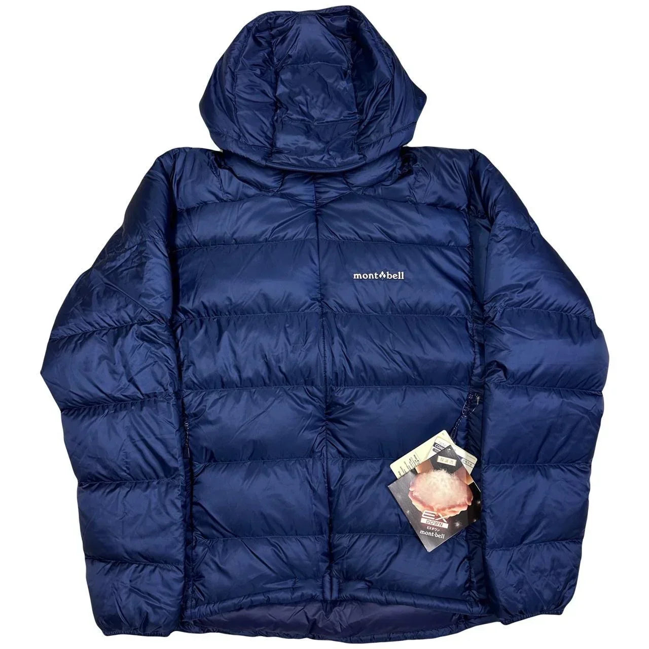 Light Alpine Down Puffer Jacket In Navy Blue - product image