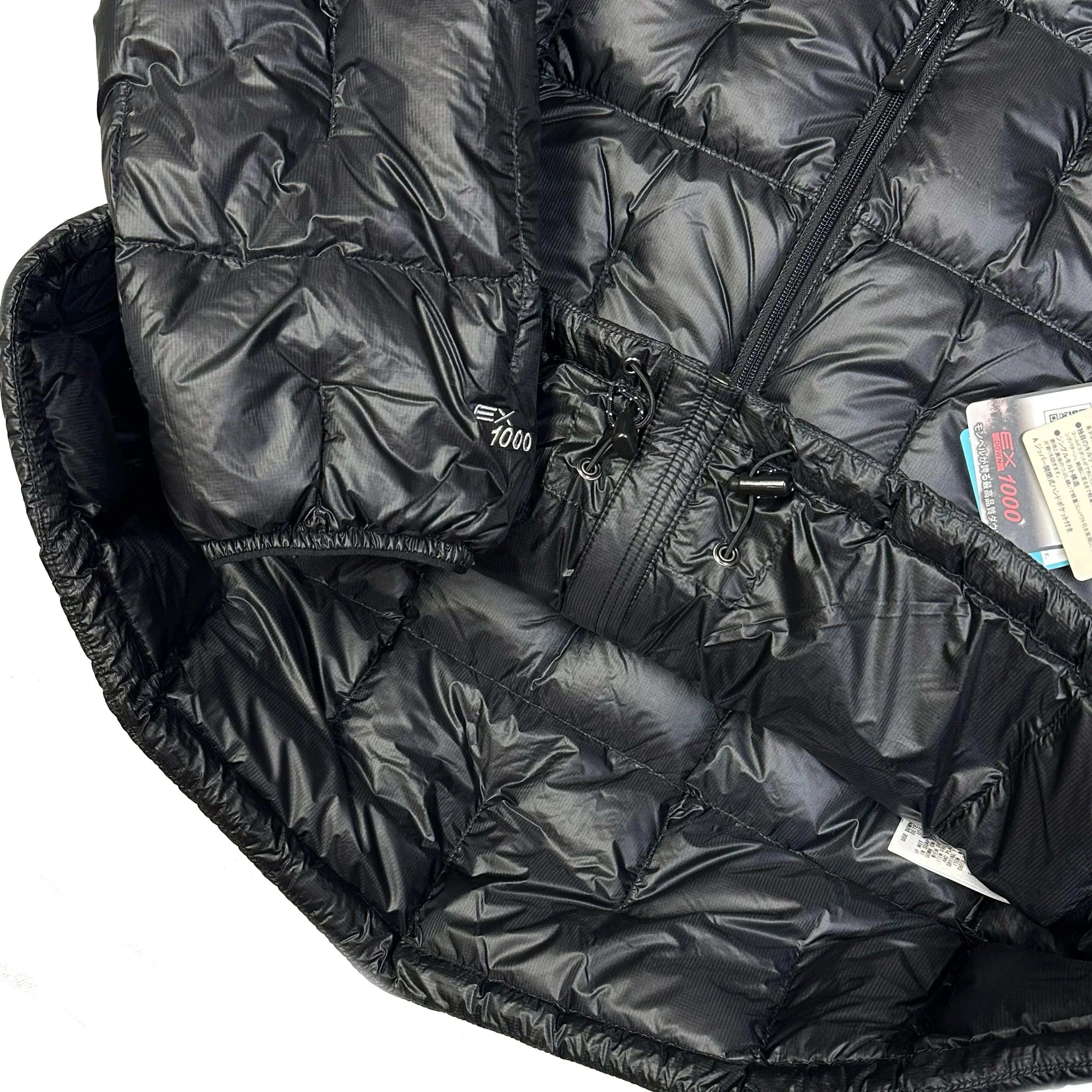 Plasma 1000 Alpine Down Parka Puffer Jacket In Black - product image