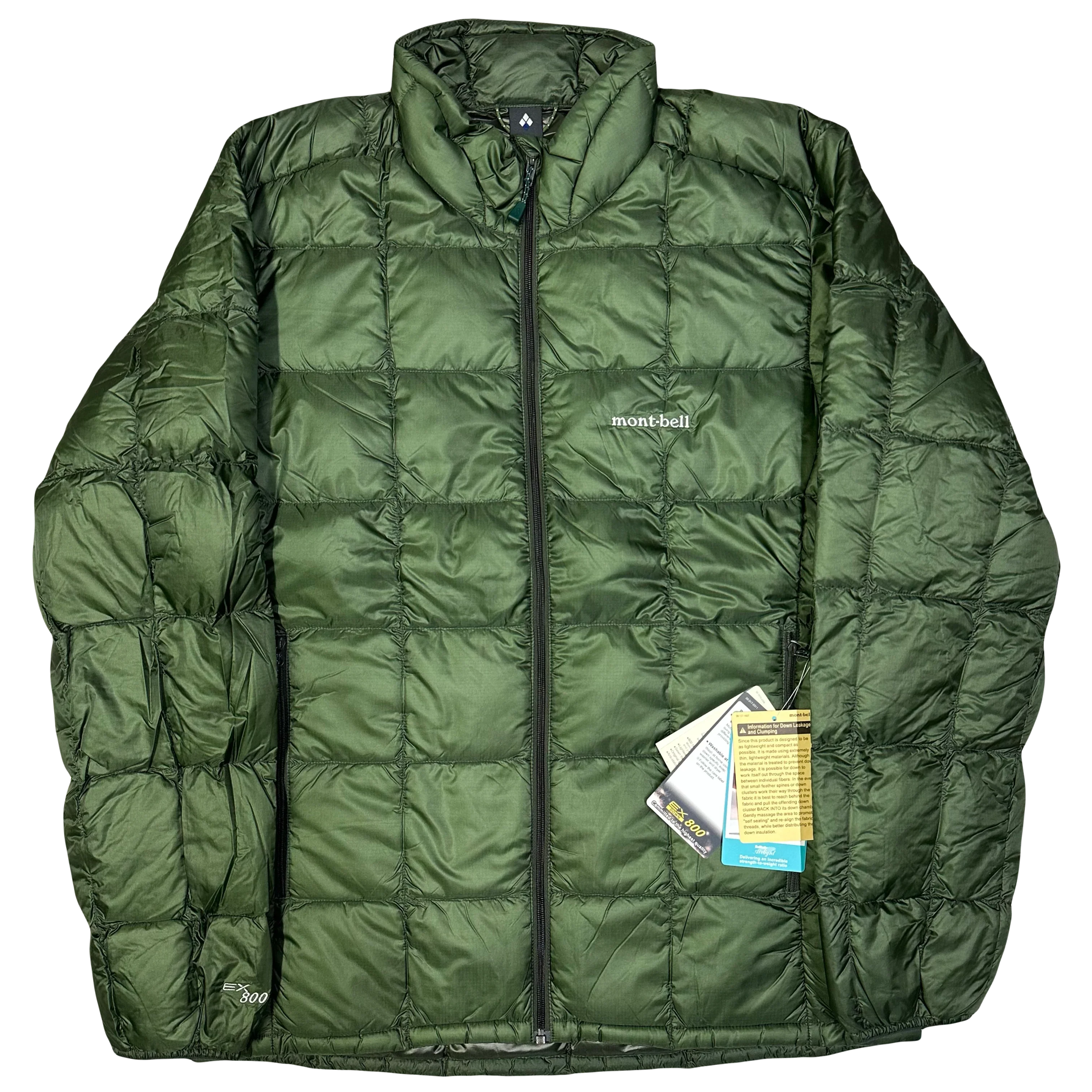 Superior Down Puffer Jacket In Dark Green - product image
