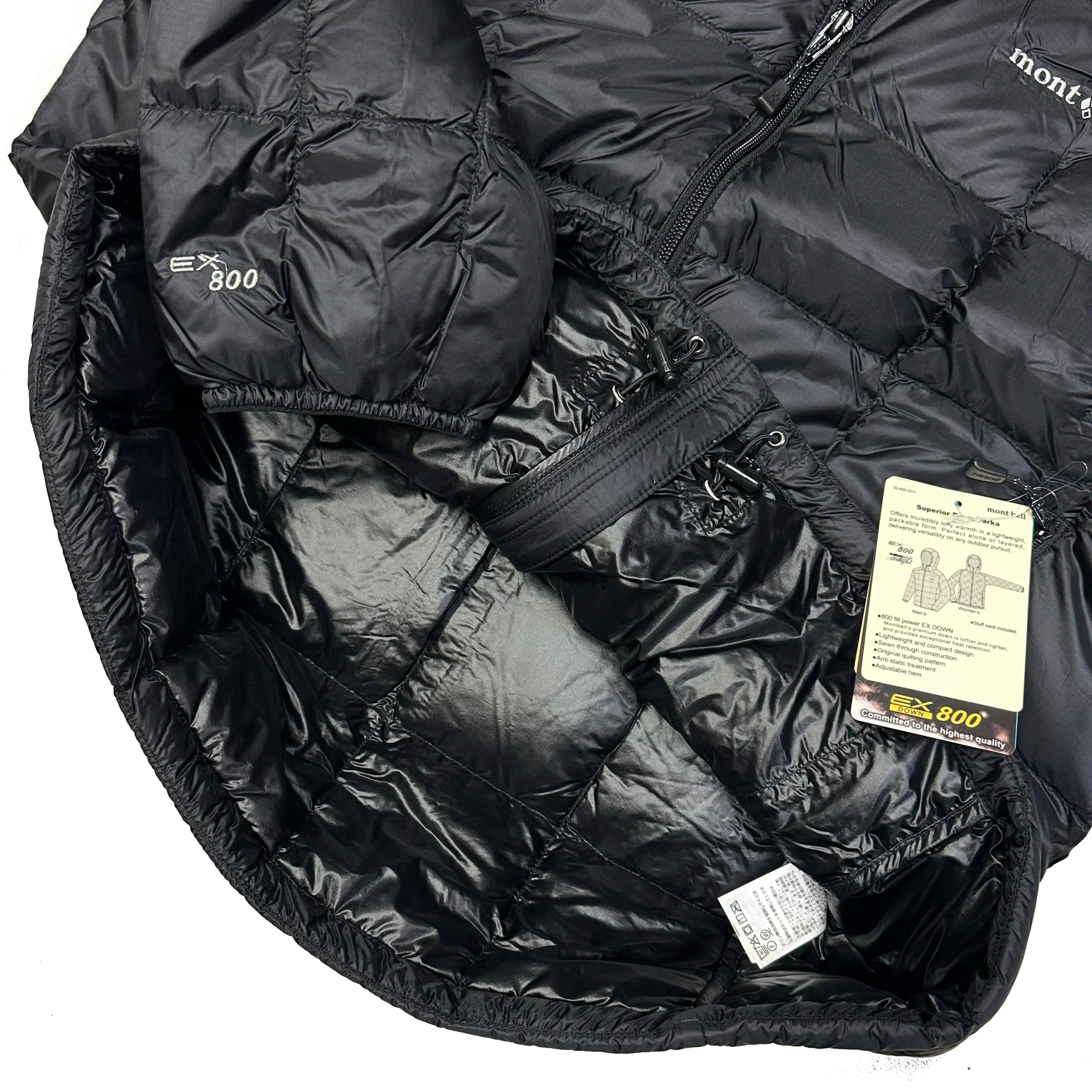 Superior Down Parka Puffer Jacket In Black - product image