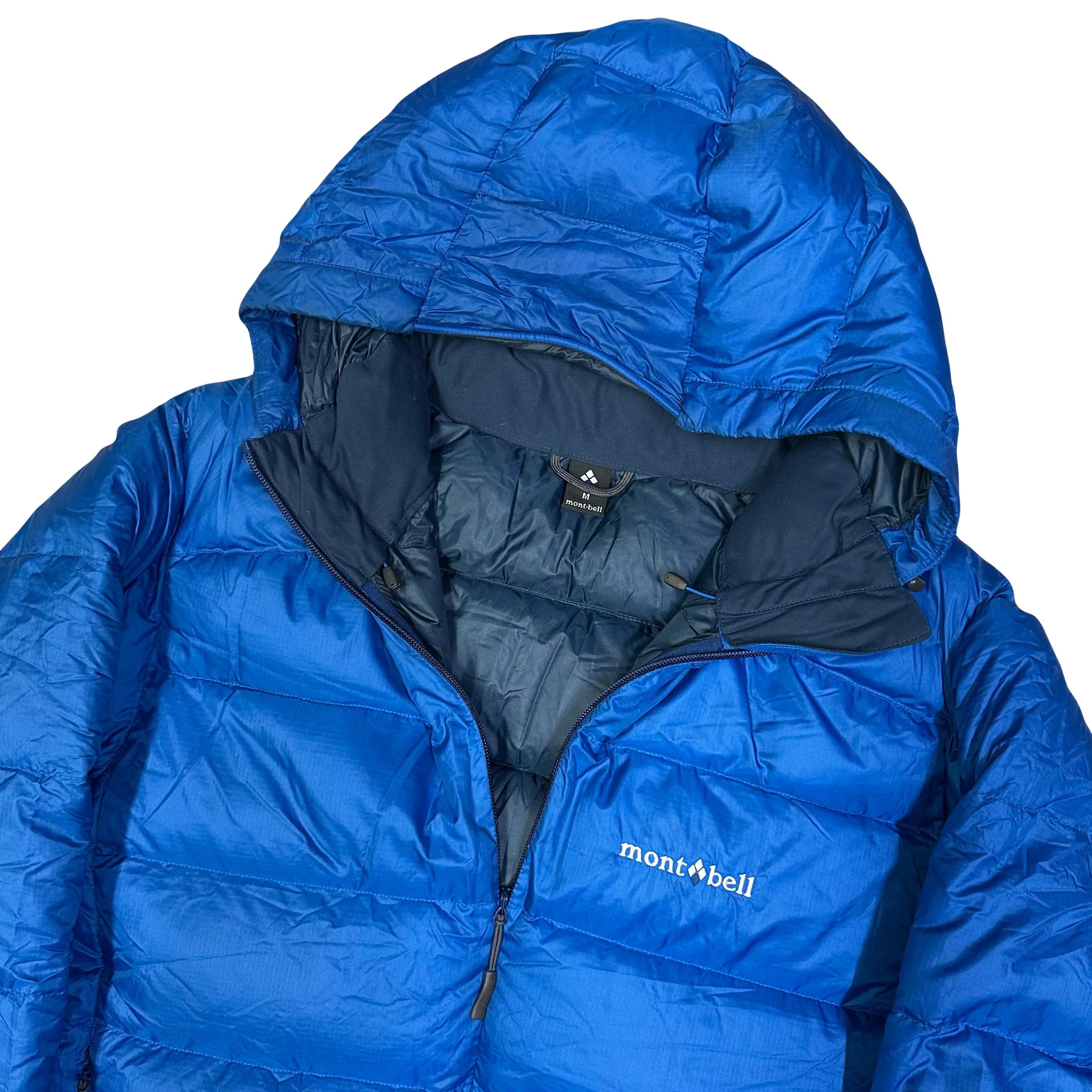 Light Alpine Down Puffer Jacket In Blue - product image