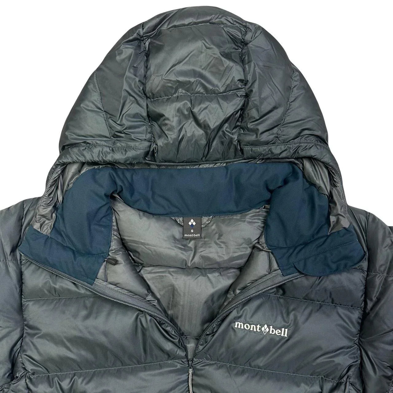 Light Alpine Down Puffer Jacket In Grey - product image