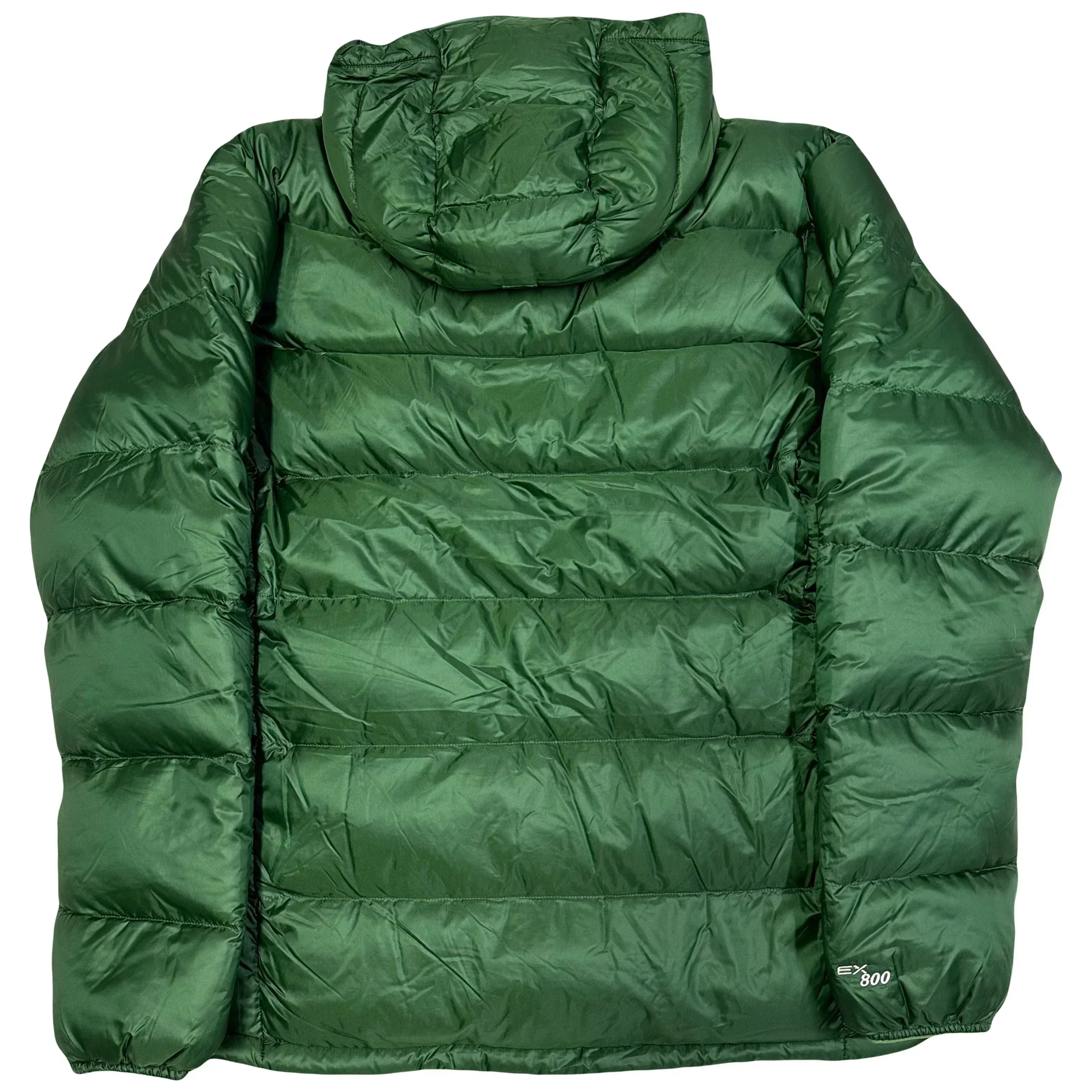 Light Alpine Down Puffer Jacket In Green - product image