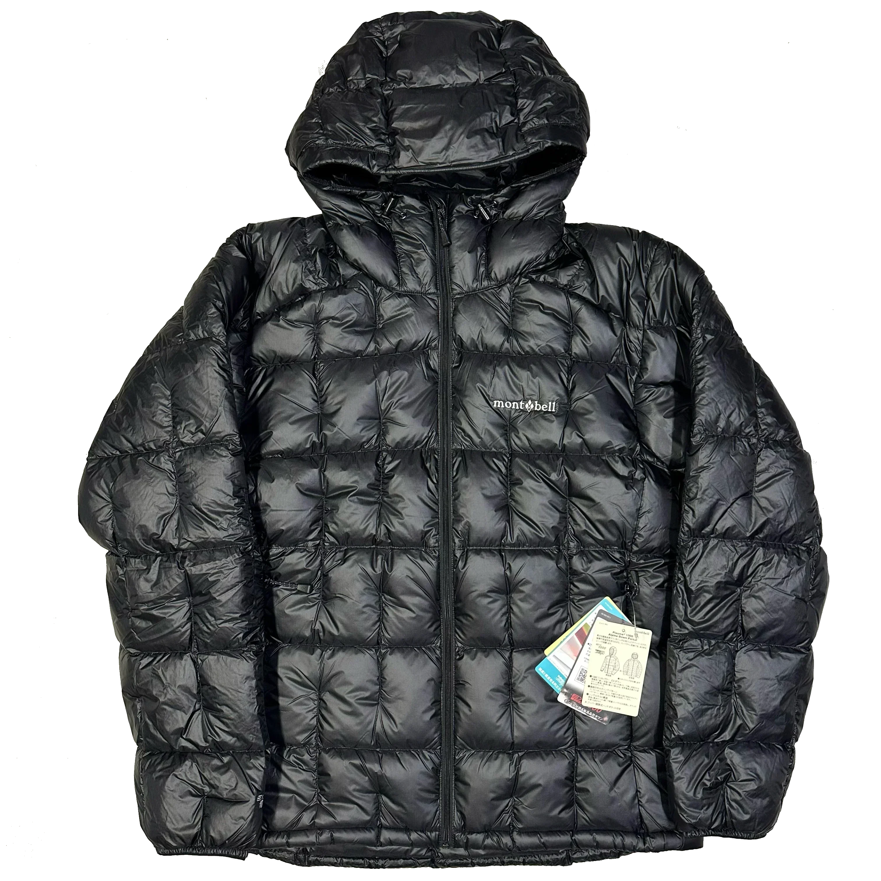 Plasma 1000 Alpine Down Parka Puffer Jacket In Black - product image
